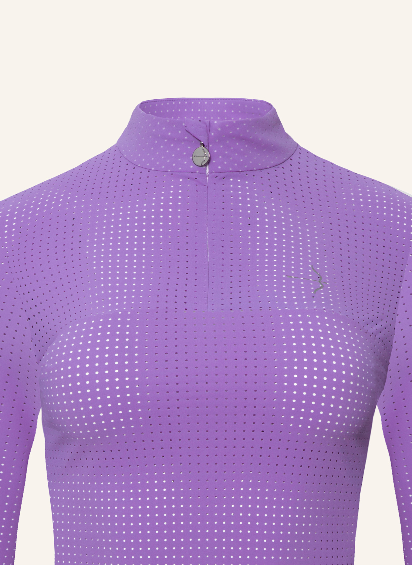 Laguso Trainingsshirt CARLOTTA MESH VIOLET: LILA