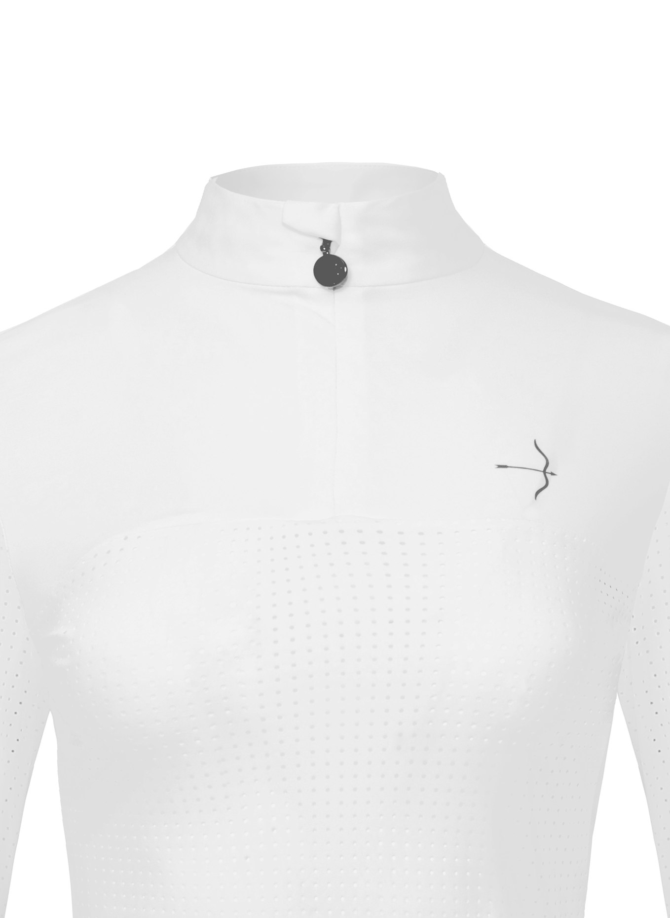 Laguso Turniershirt ALINA MESH WHITE: WEISS