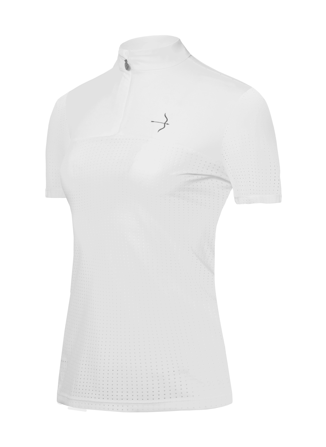 Laguso Turnierbluse SARINA MESH WHITE: WEISS