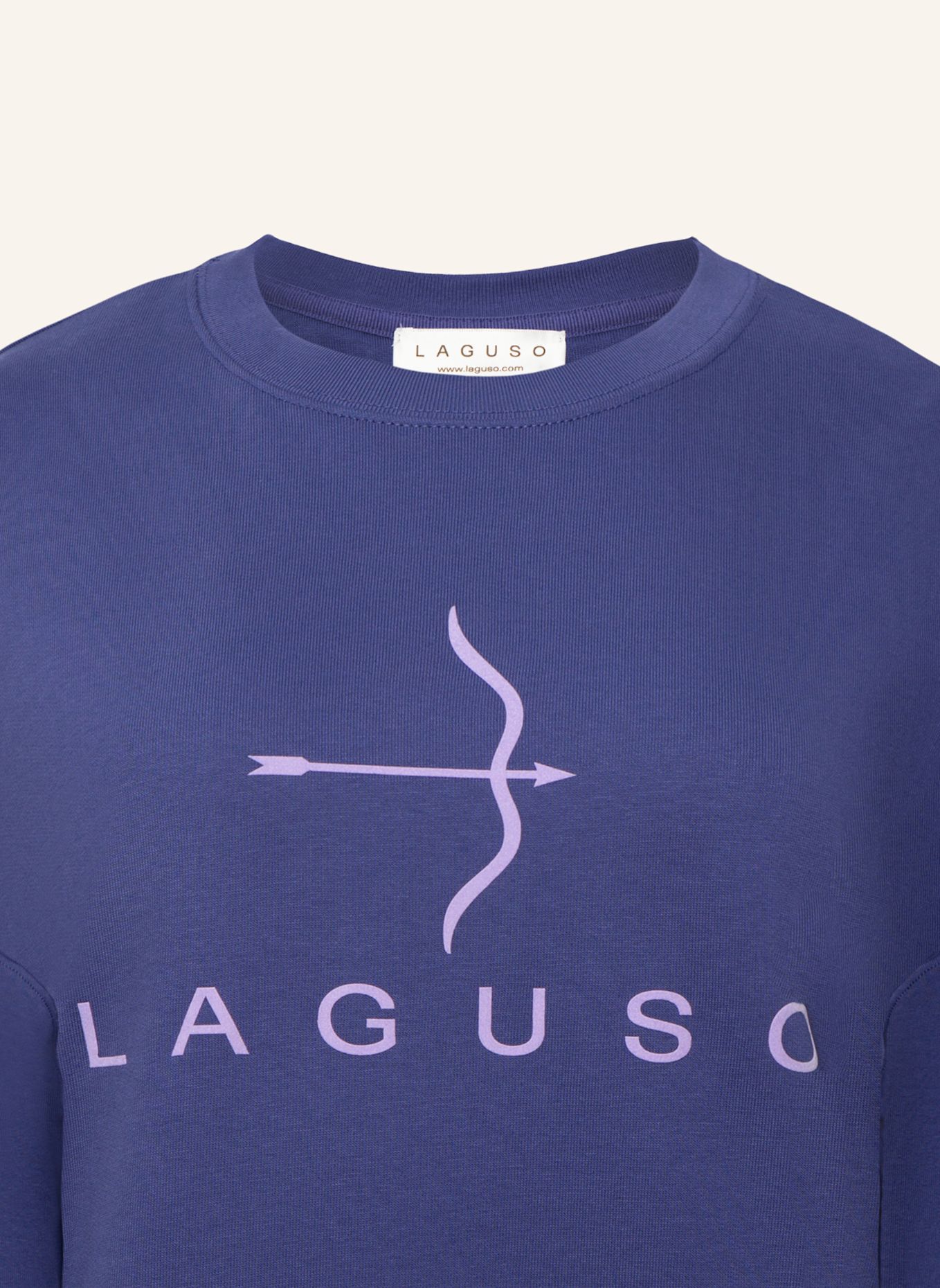 Laguso Sweater ADDISON DARK VIOLET: LILA