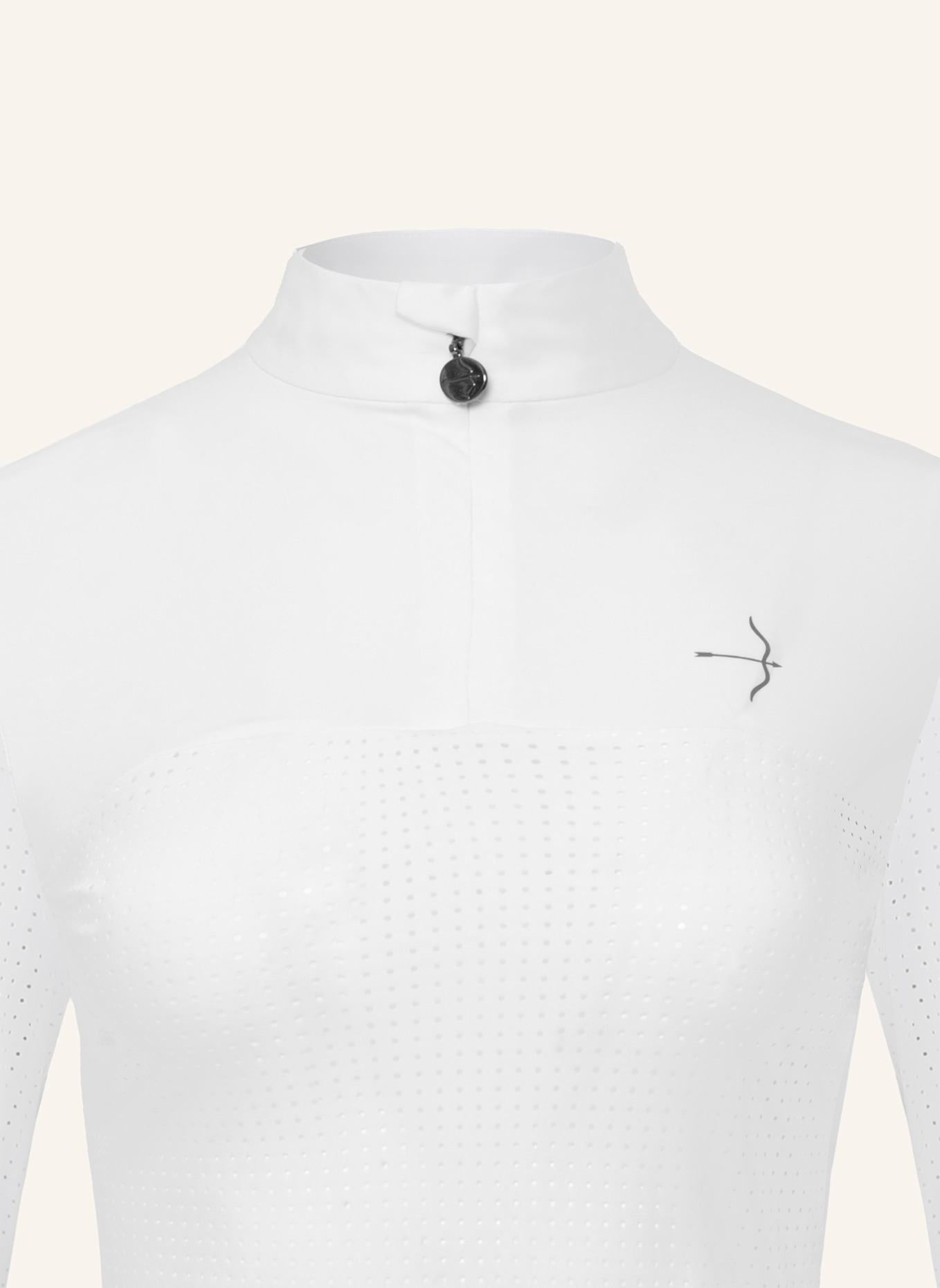Laguso Turniershirt ALINA MESH WHITE: WEISS
