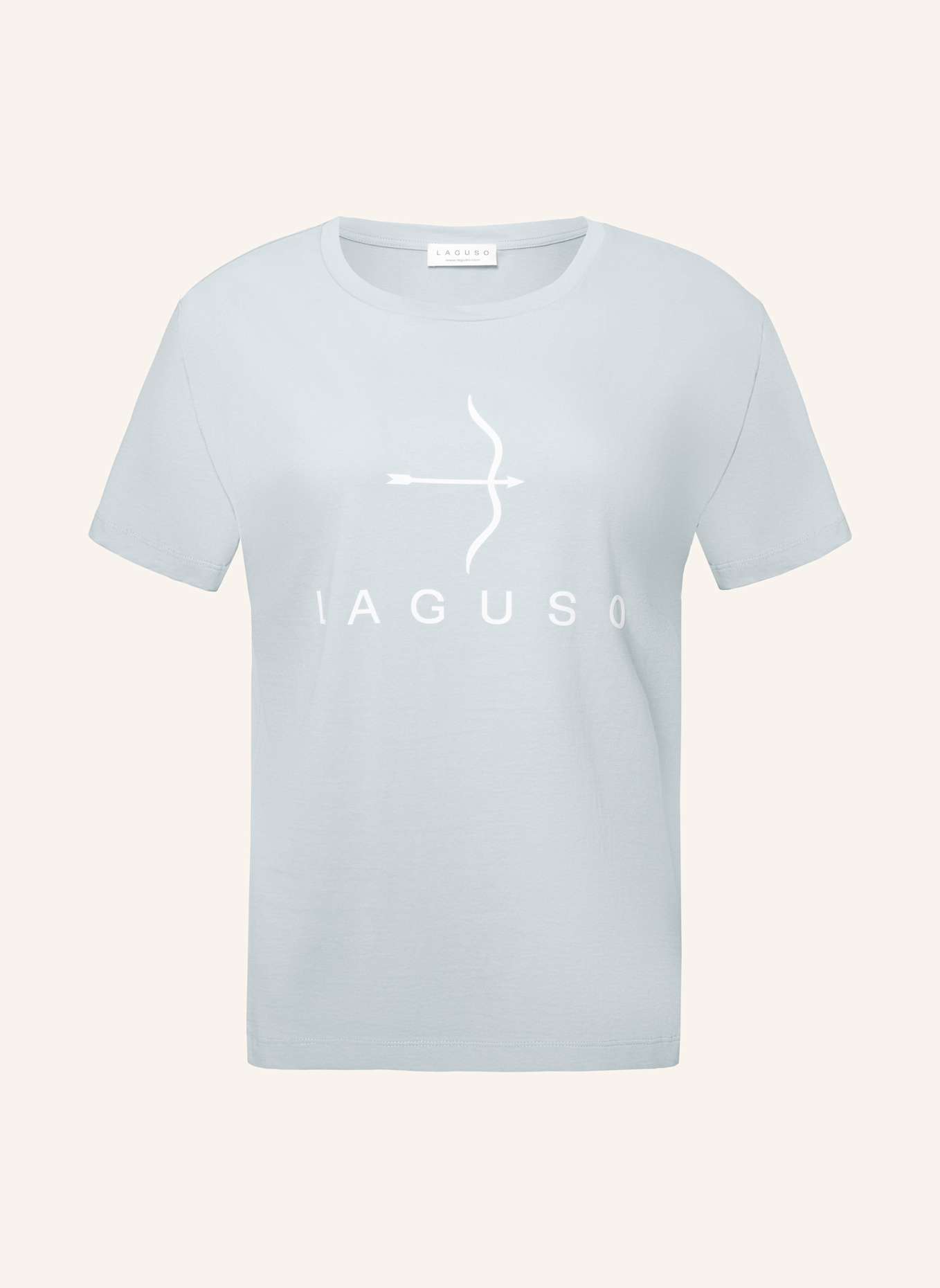 Laguso T-Shirt LOU LOGO ICE: HELLBLAU