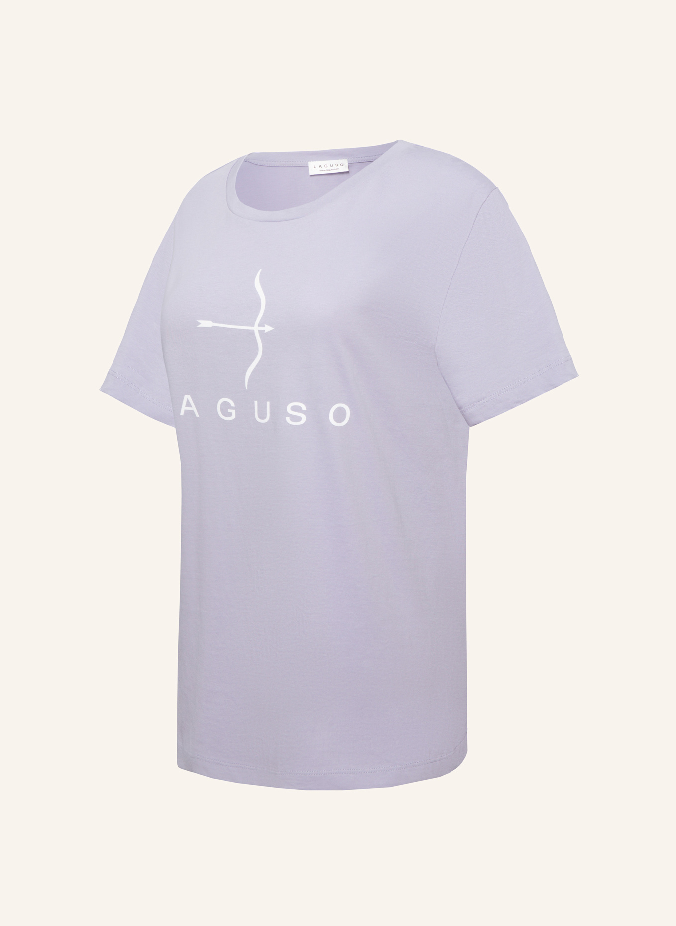 Laguso T-Shirt LOU LOGO LIGHT VIOLET: LILA