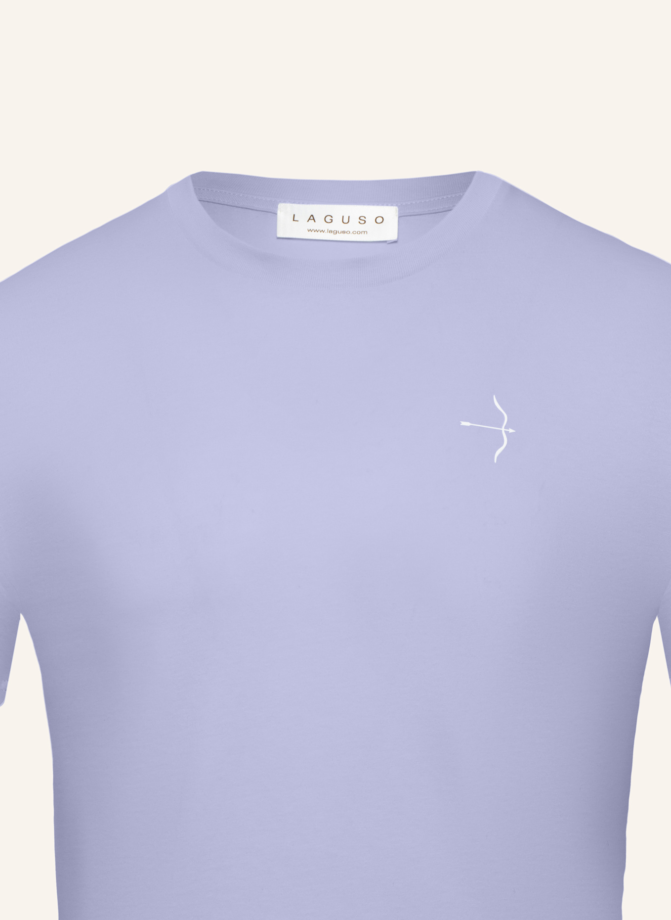 Laguso T-Shirt ROUVEN LIGHT VIOLET: LILA