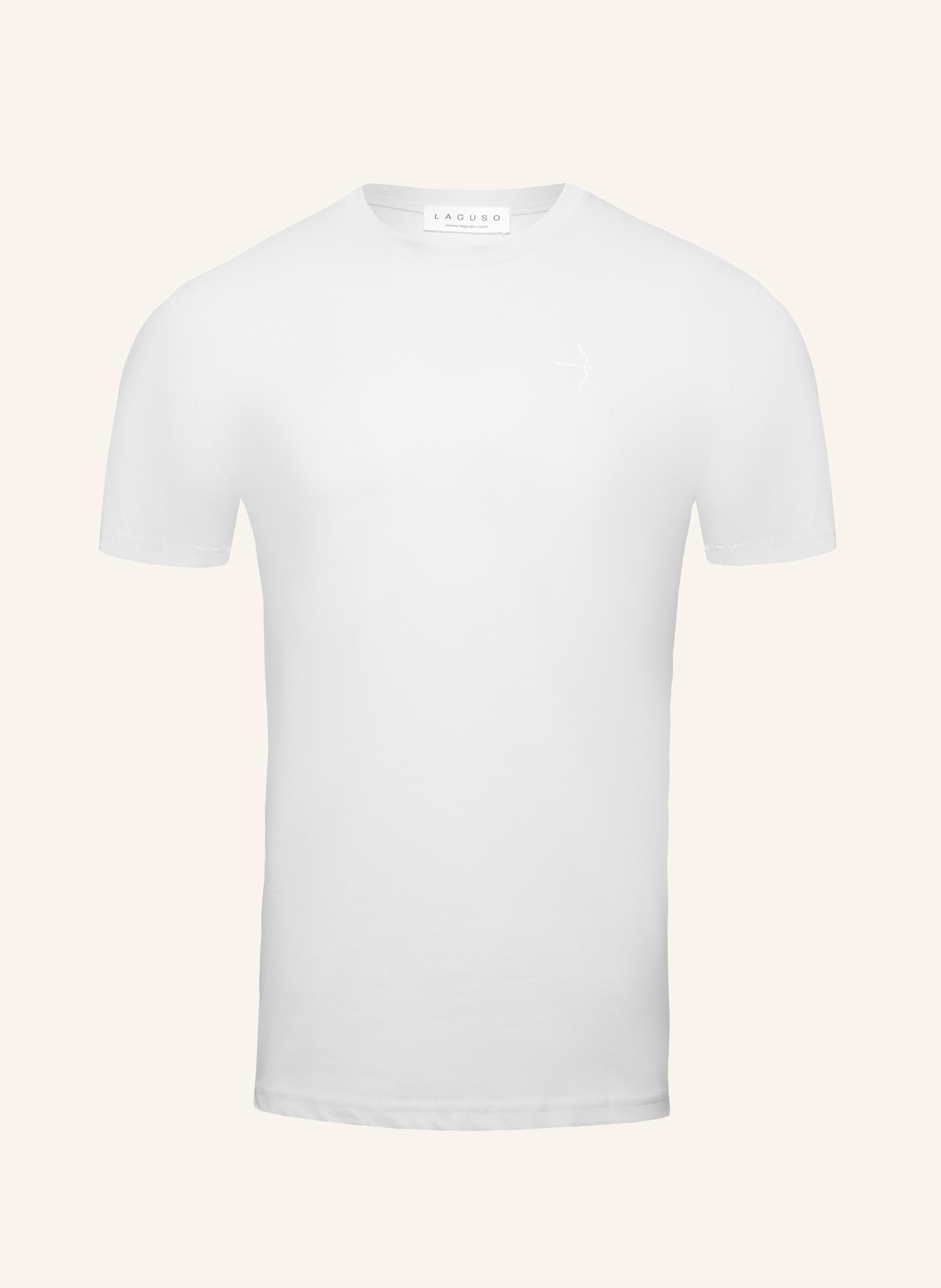 Laguso T-Shirt ROUVEN WHITE: WEISS