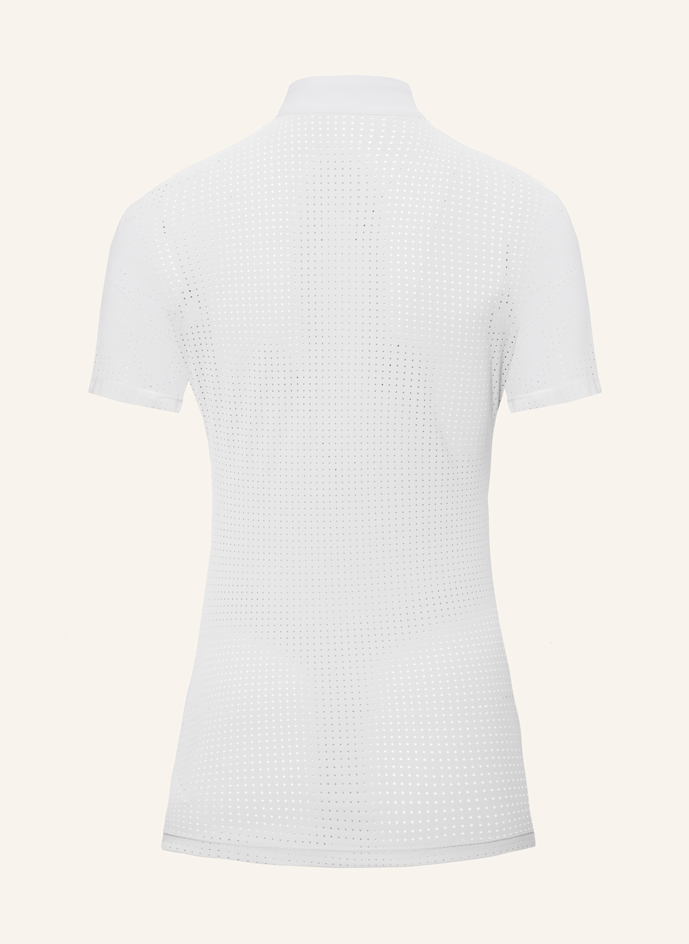 Laguso Turnierbluse SARINA MESH WHITE: WEISS