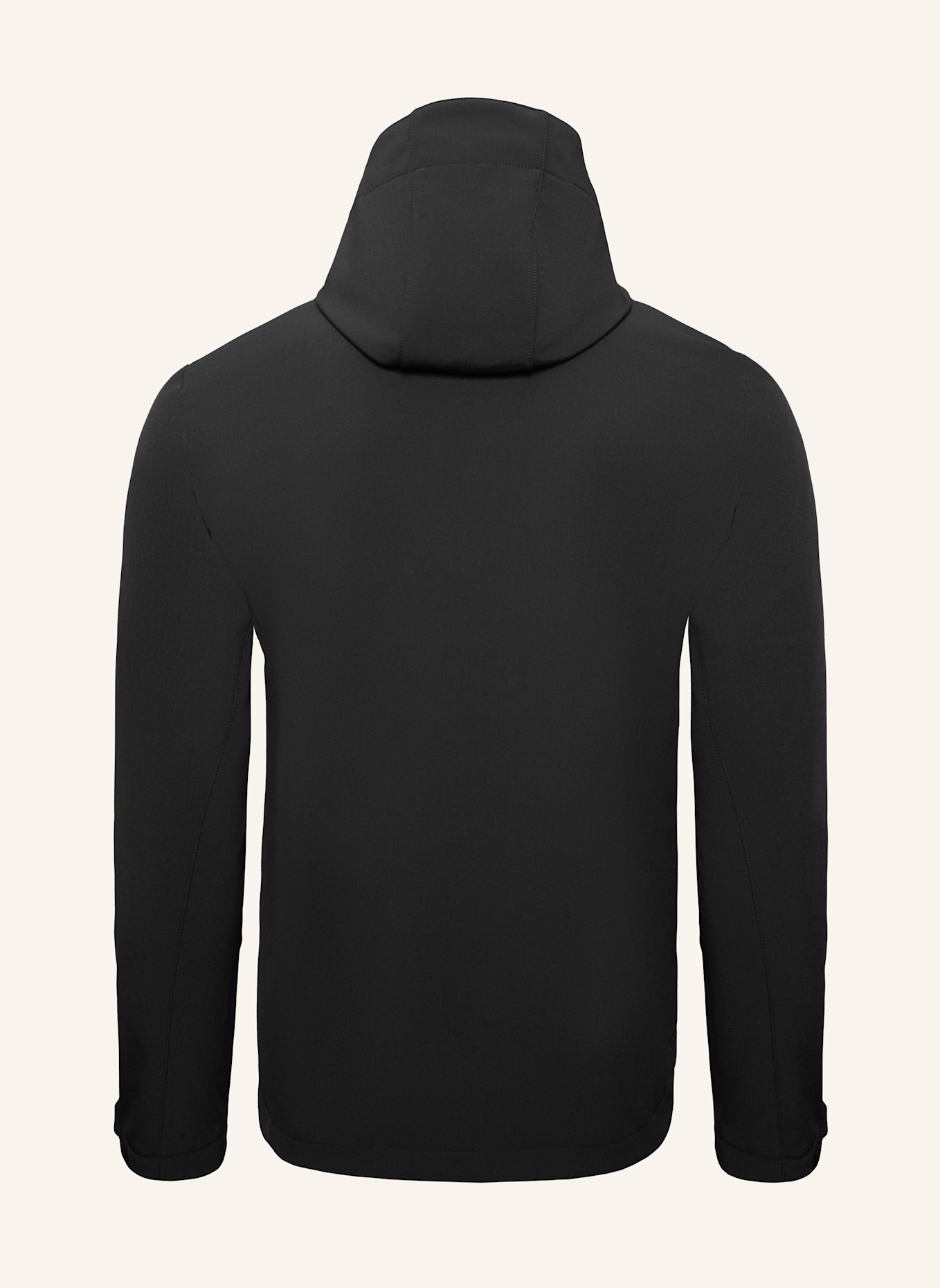 Laguso Regenjacke LEISTER BLACK: SCHWARZ