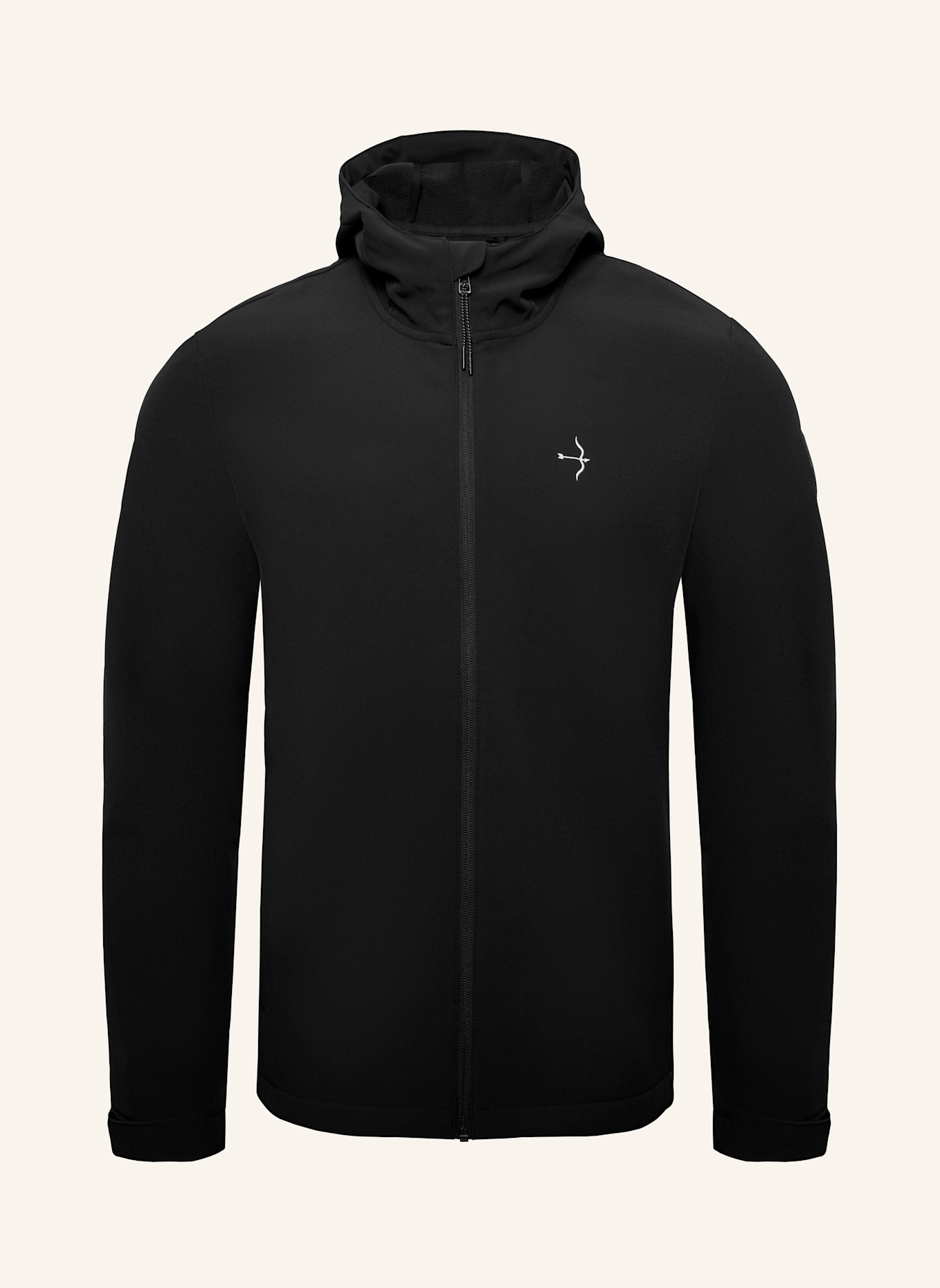 Laguso Regenjacke LEISTER BLACK: SCHWARZ