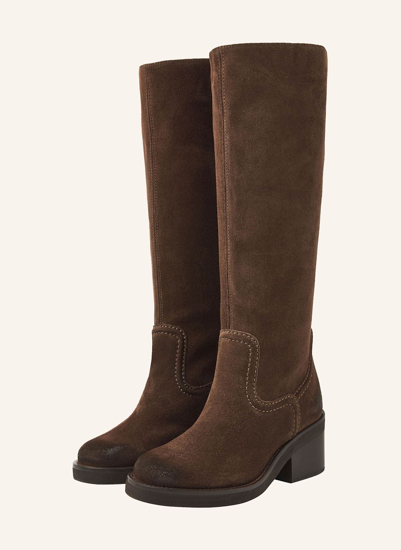 NUBIKK Stiefel CASSY: BRAUN