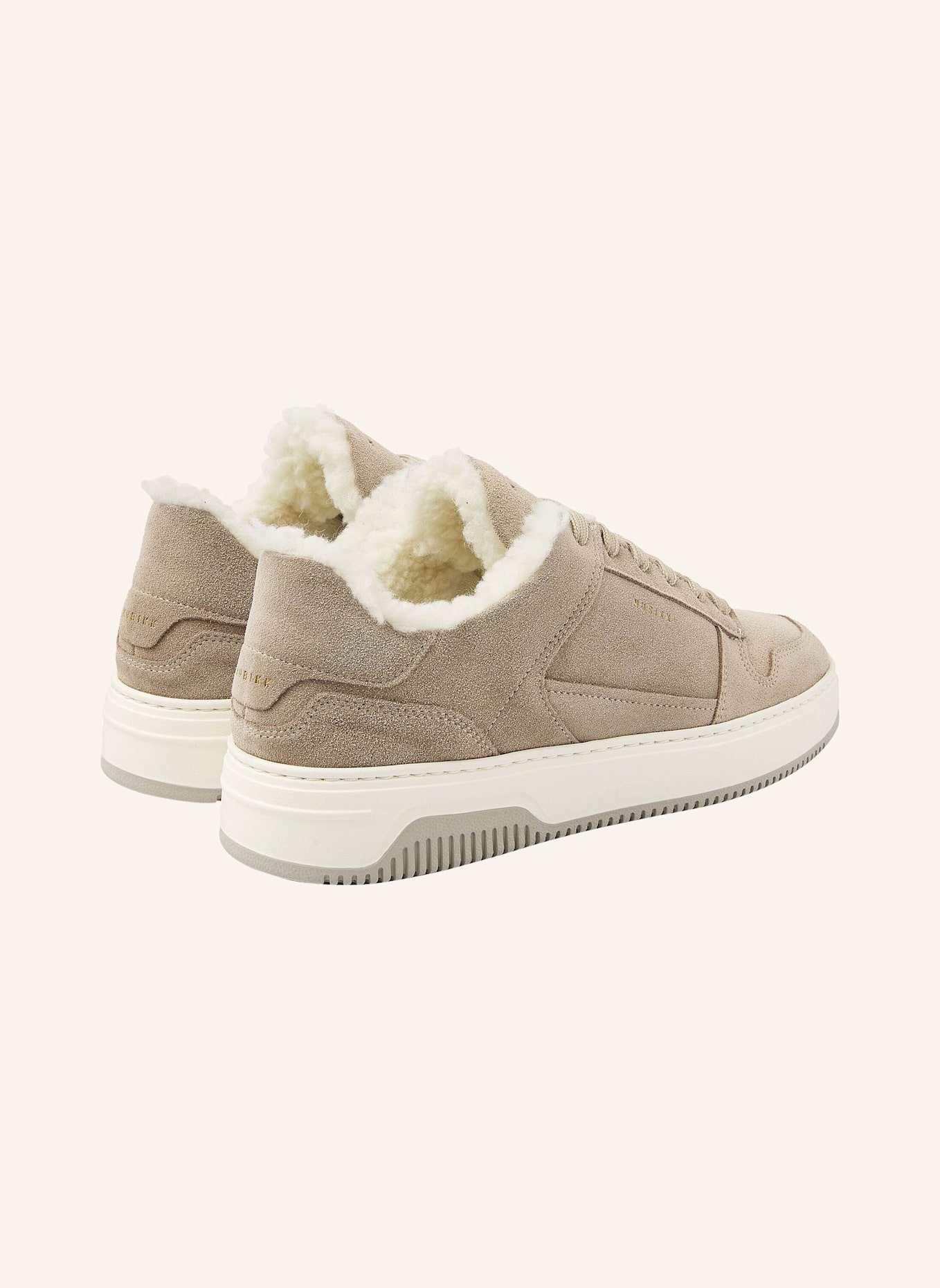 NUBIKK Sneaker BASKET COURT FUR: TAUPE