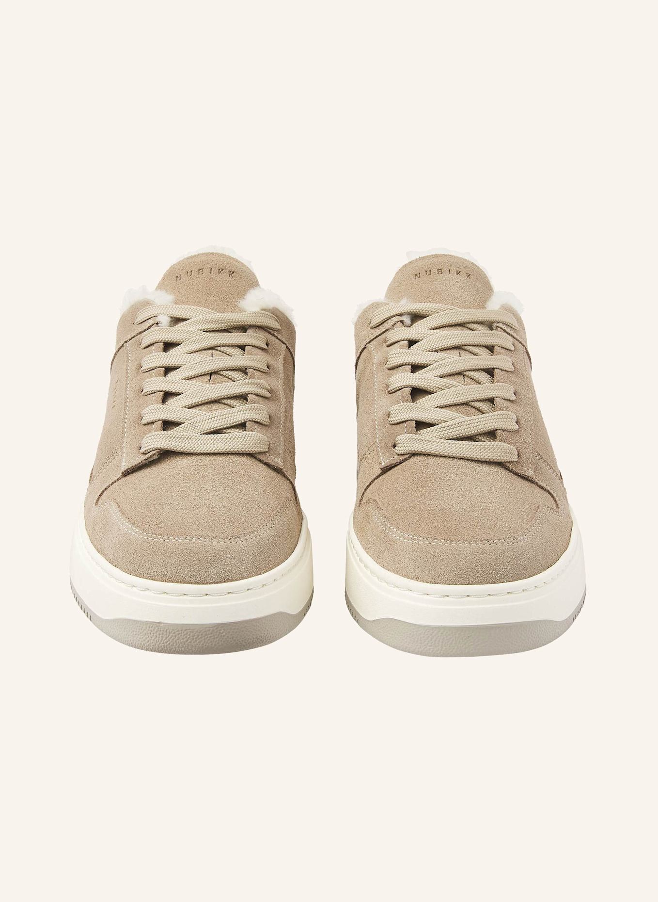 NUBIKK Sneaker BASKET COURT FUR: TAUPE
