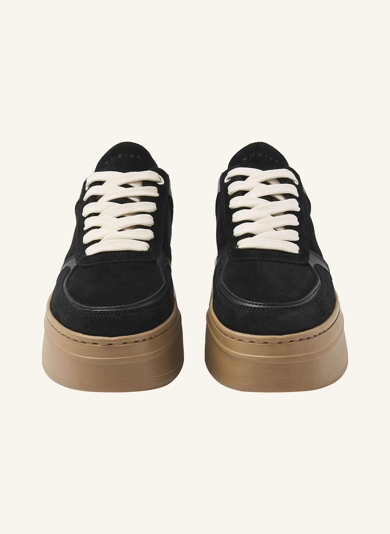 NUBIKK Sneaker BAYOU PLATFORM: SCHWARZ