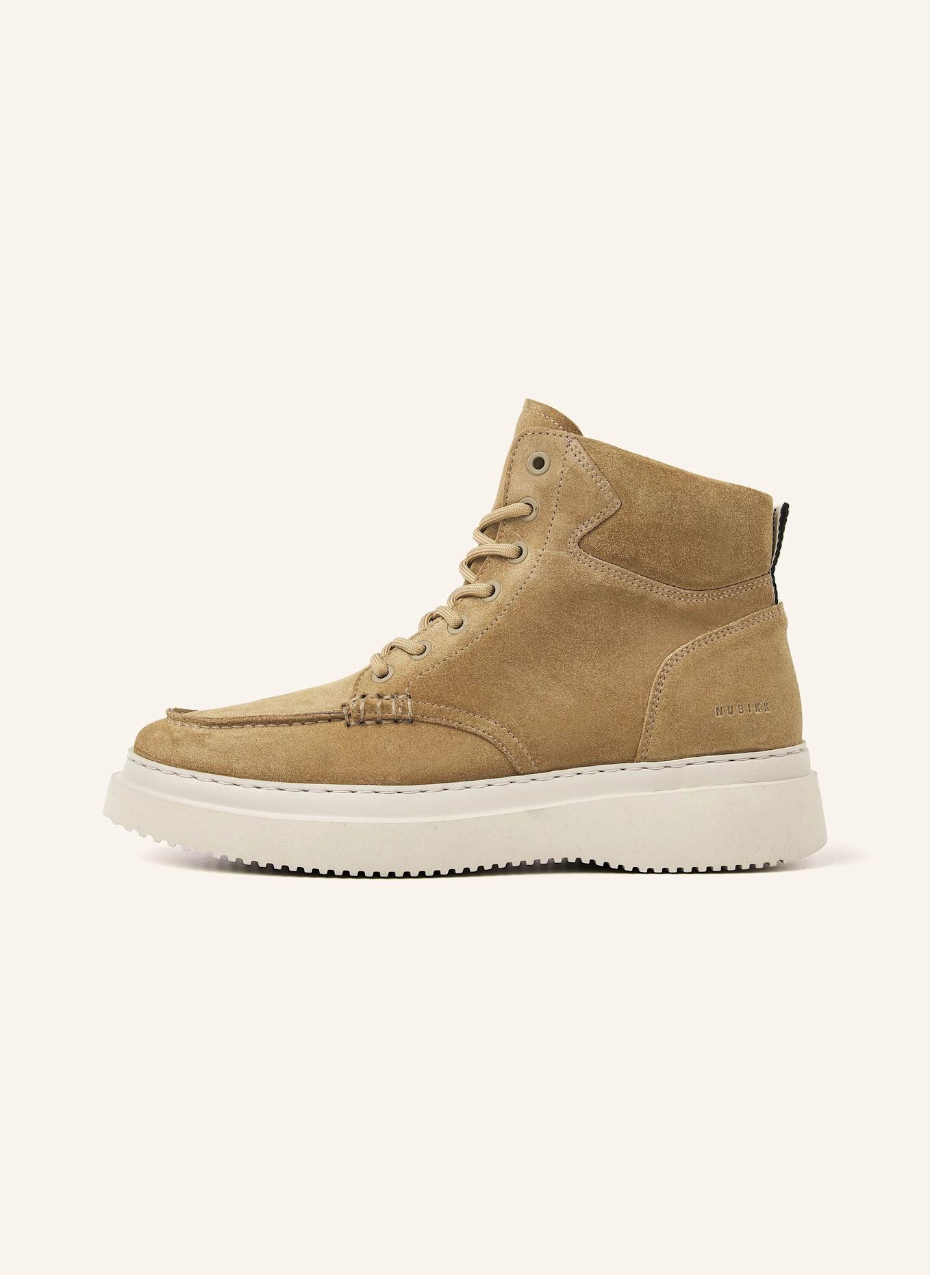 NUBIKK Schnürboots JONAH ARCTIC FUR: TAUPE