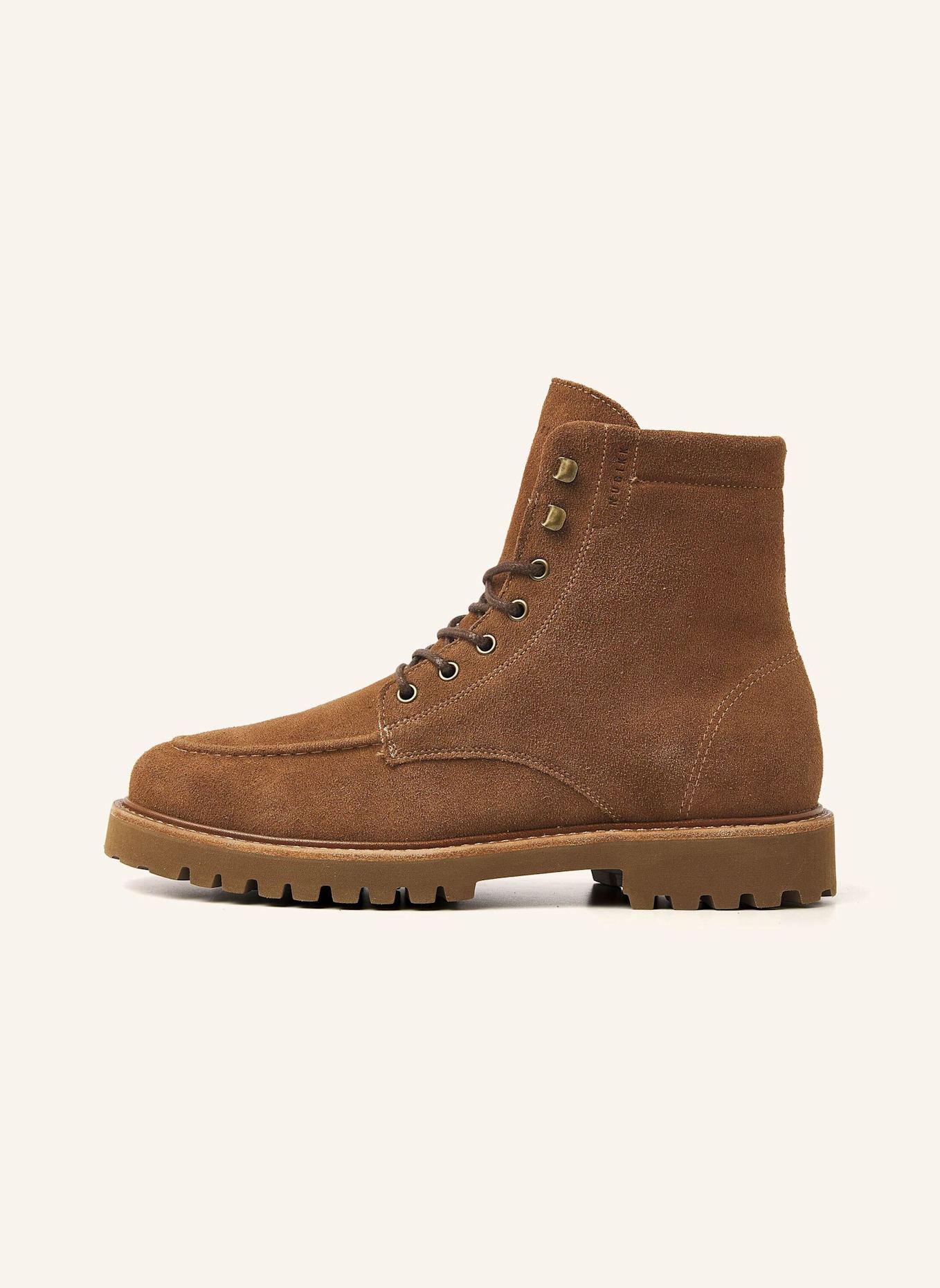 NUBIKK Schnürboots ETHAN HARVEY: BRAUN