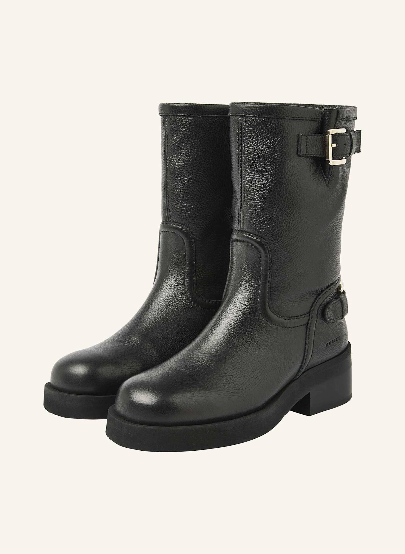 NUBIKK Stiefeletten EVE LEVA FUR: SCHWARZ