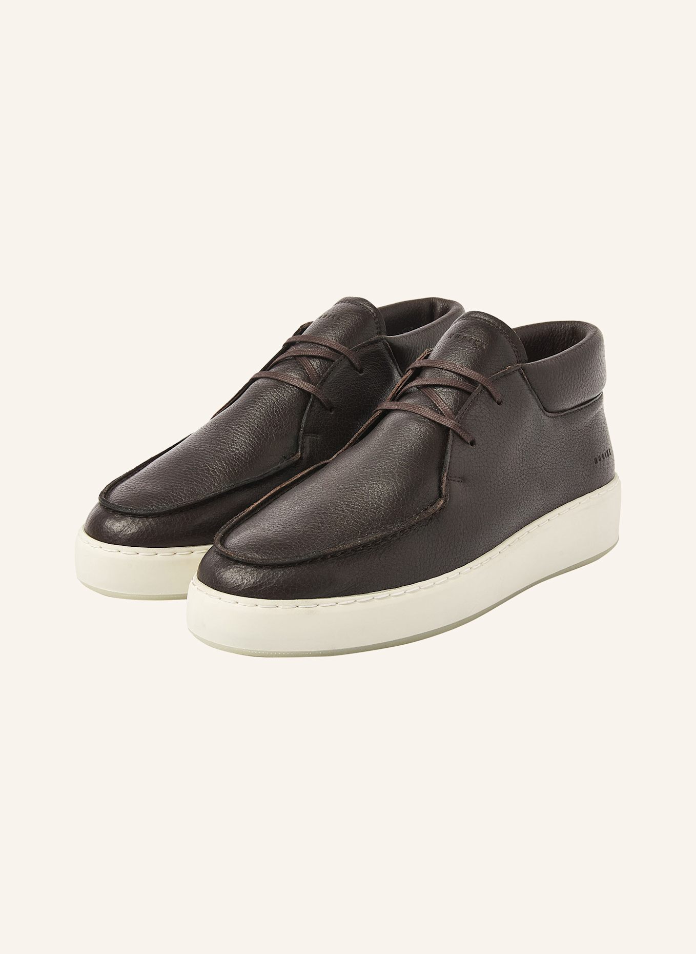 NUBIKK Loafer JIRO GIO FUR: DUNKELBRAUN