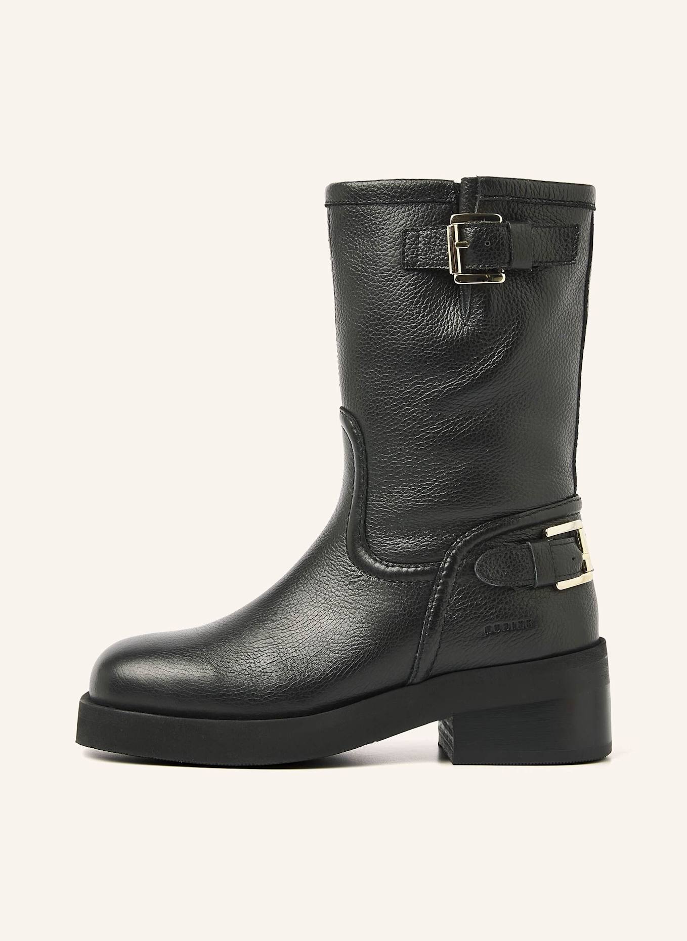 NUBIKK Stiefeletten EVE LEVA FUR: SCHWARZ