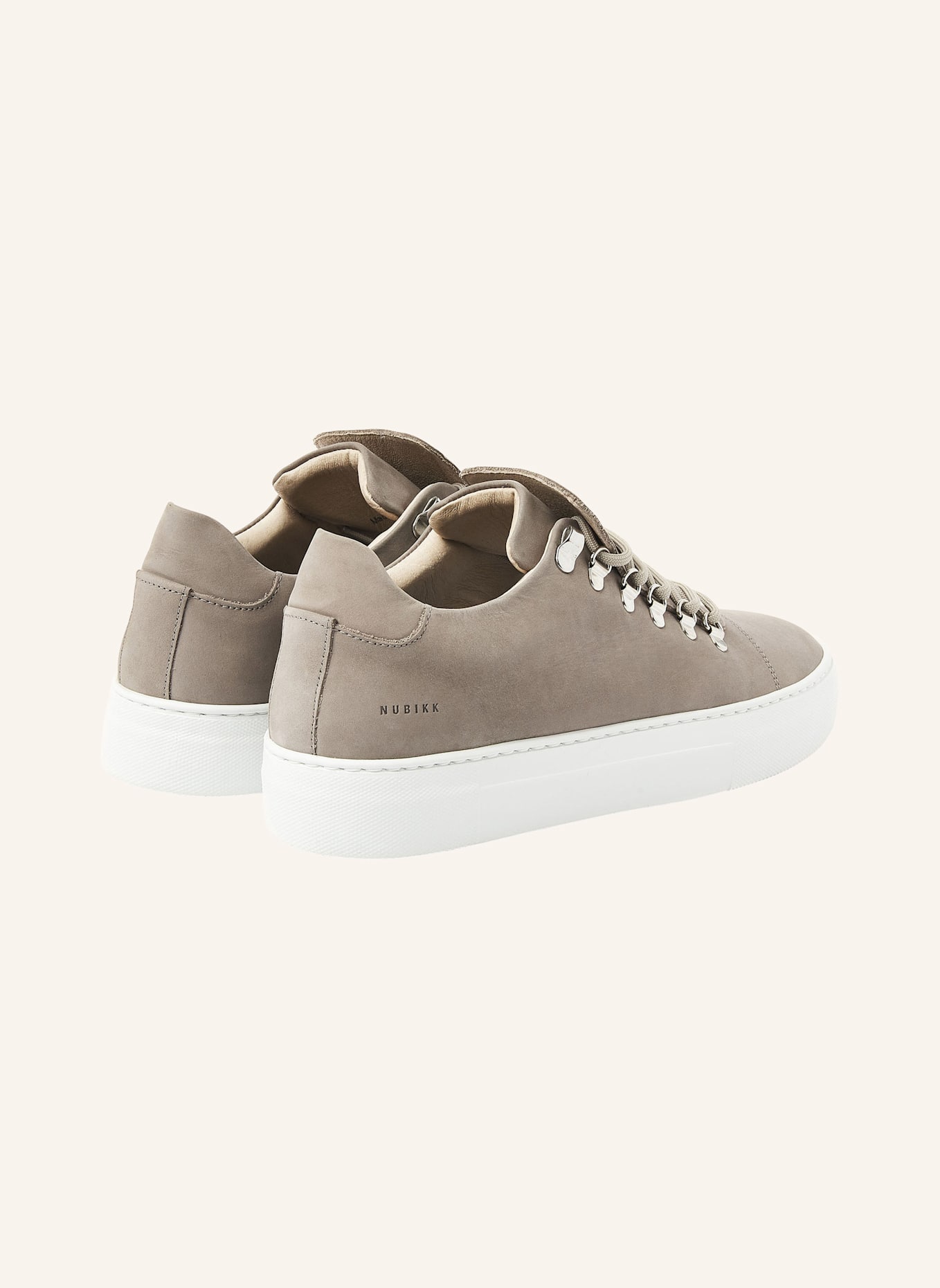 NUBIKK Sneaker JAGGER CLASSIC NUBUCK: HELLGRAU