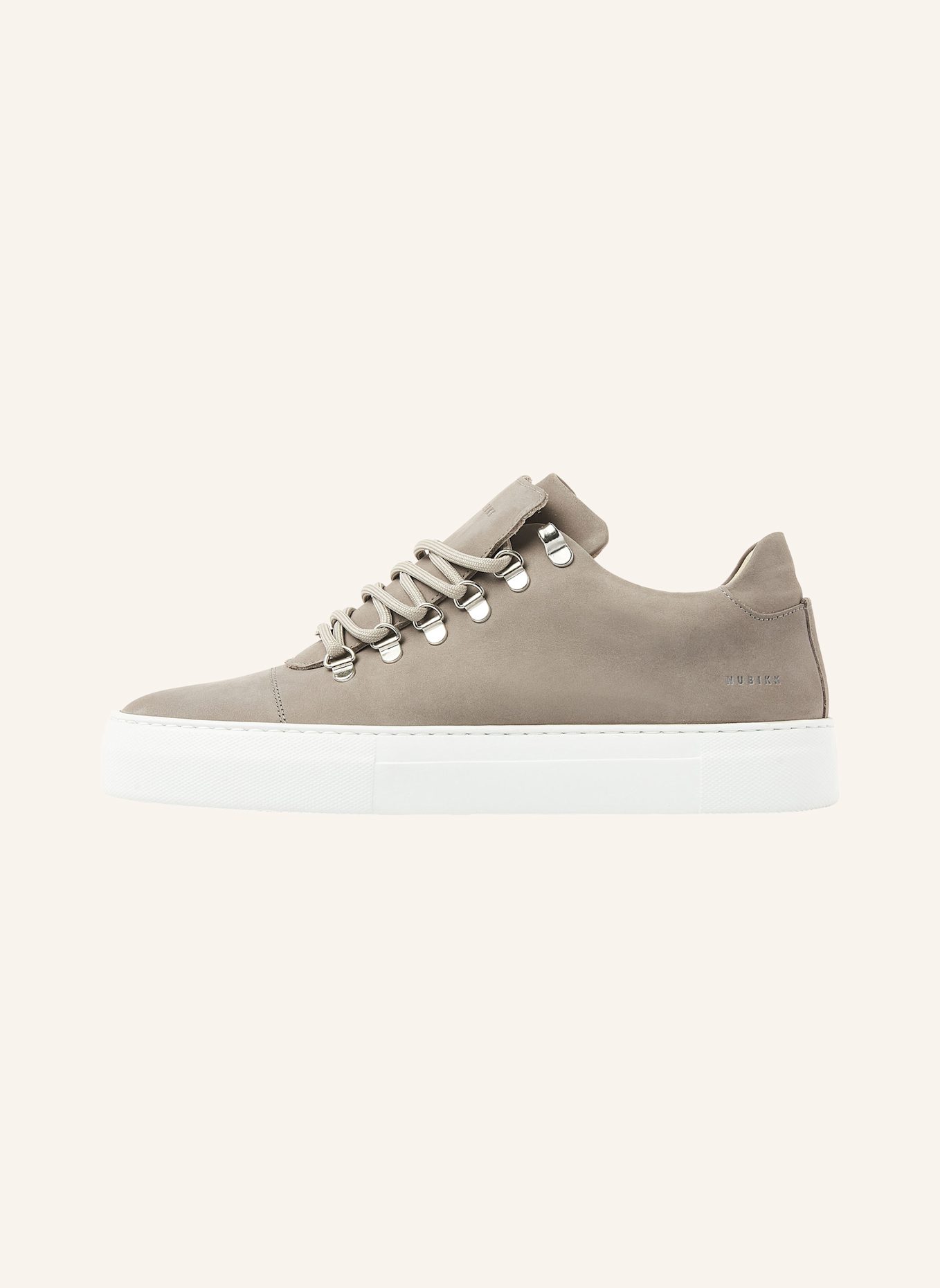 NUBIKK Sneaker JAGGER CLASSIC NUBUCK: HELLGRAU