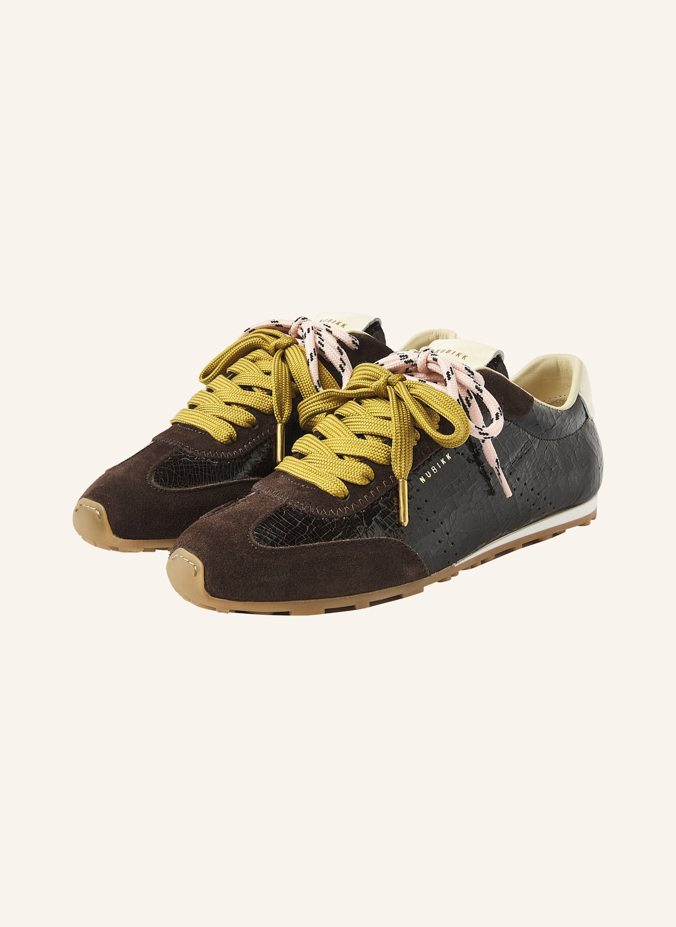 NUBIKK Sneaker BILLY LOU: DUNKELBRAUN