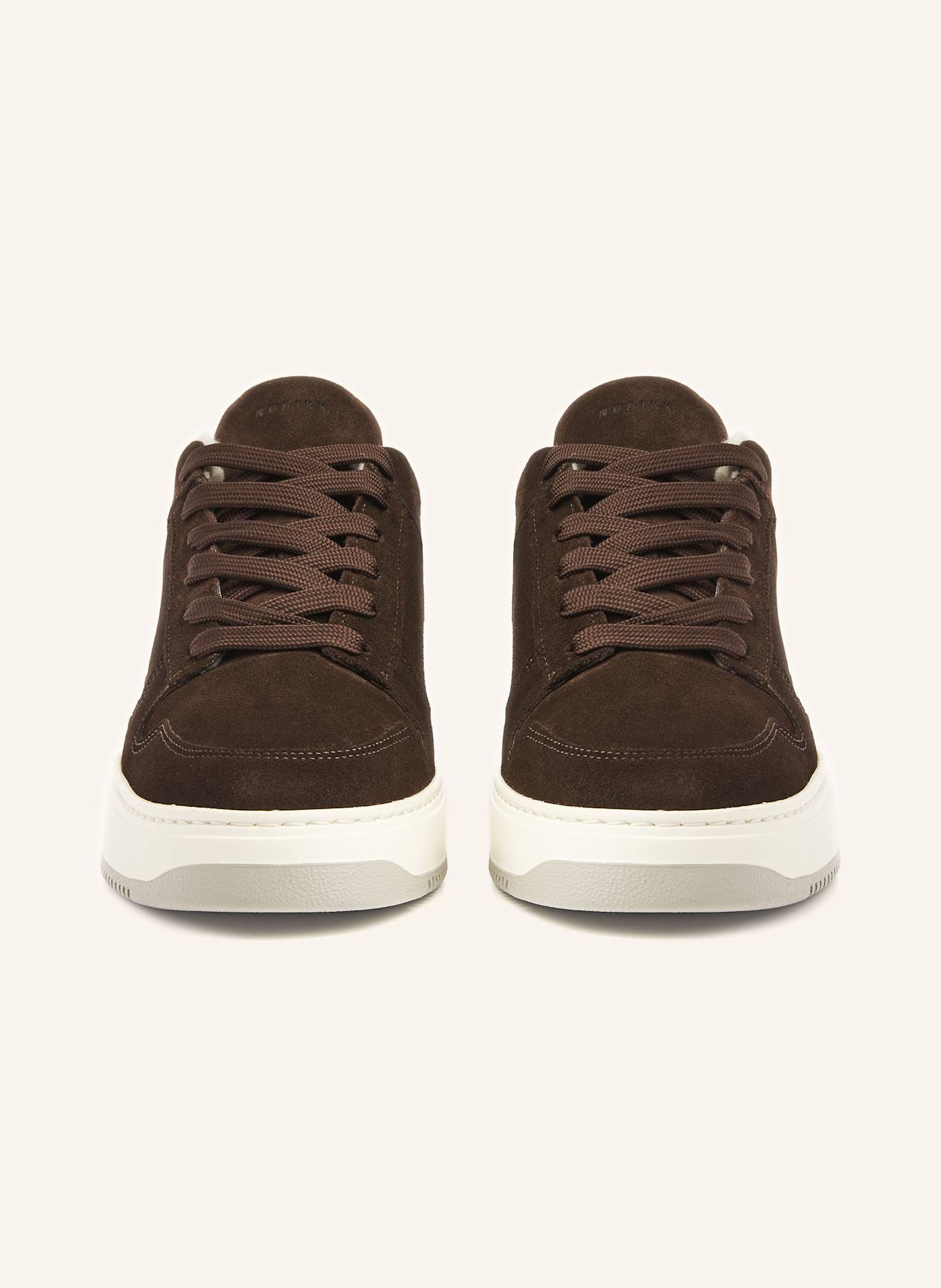 NUBIKK Sneaker BASKET COURT FUR: DUNKELBRAUN