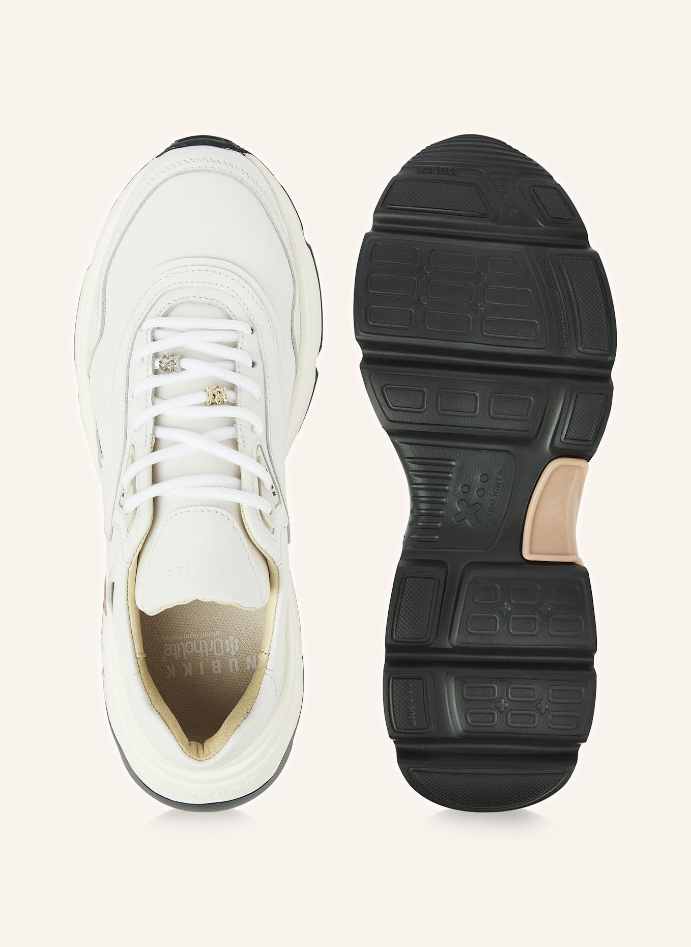 NUBIKK Sneaker ROSS ZAY: CREME