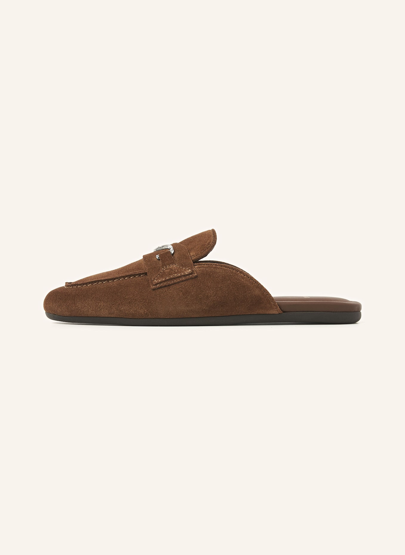 NUBIKK Slipper JOAN MULE: BRAUN