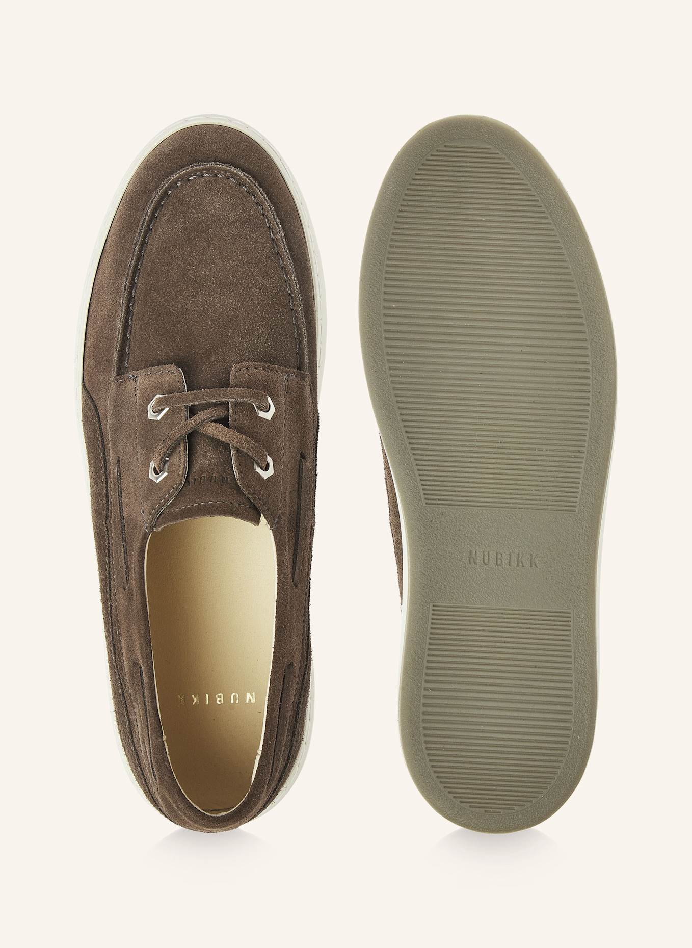 NUBIKK Slipper JIRO YACHT: DUNKELGRAU