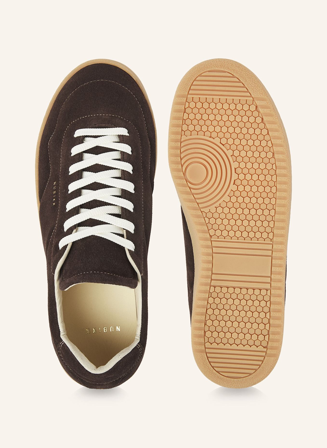NUBIKK Sneaker RAY RUSH: DUNKELBRAUN