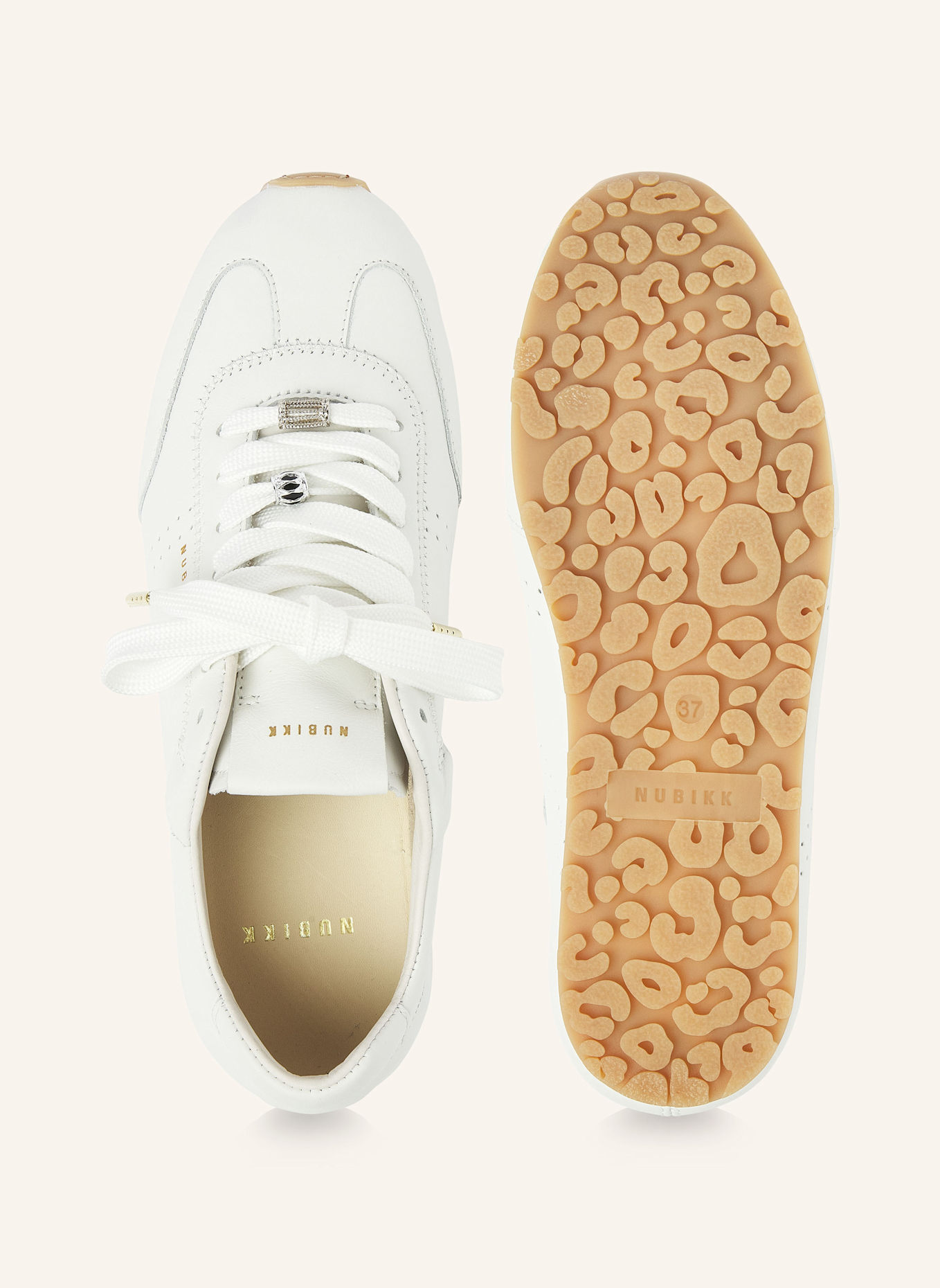 NUBIKK Sneaker BILLY LOU: WEISS