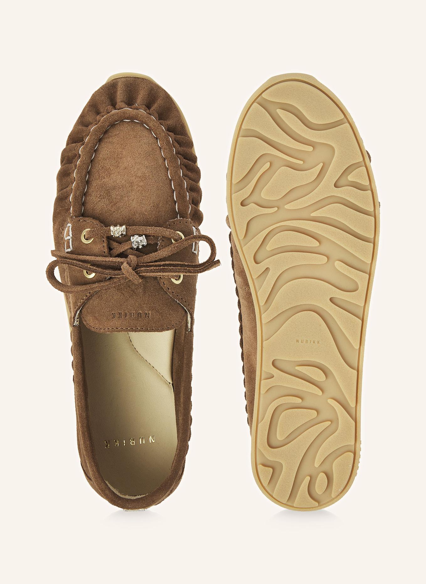 NUBIKK Slipper RILEY JADE: HELLBRAUN