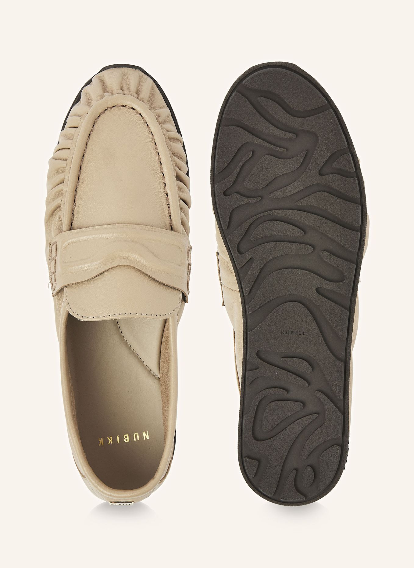 NUBIKK Slipper RILEY: TAUPE