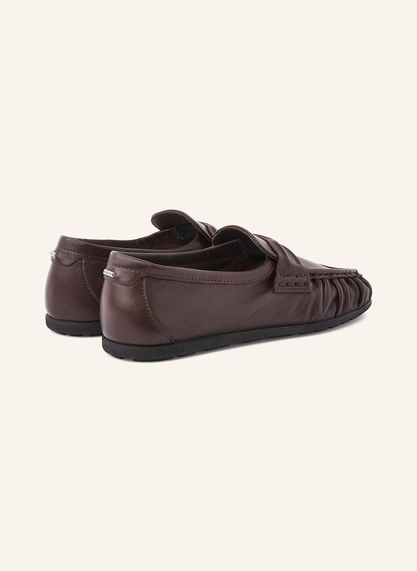 NUBIKK Slipper RILEY: DUNKELROT