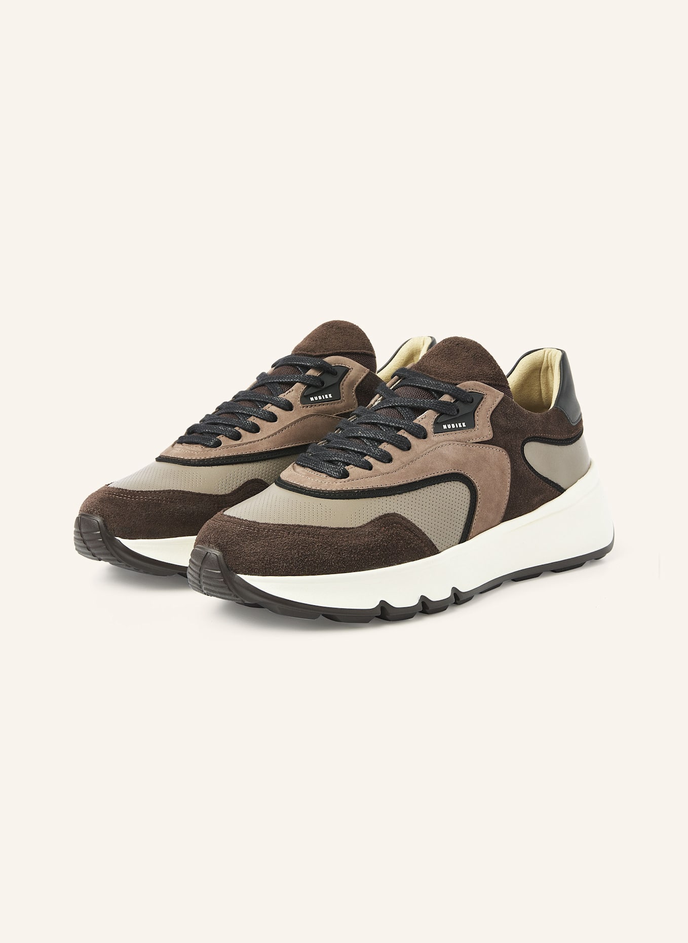 NUBIKK Sneaker LUCA NOA: DUNKELBRAUN