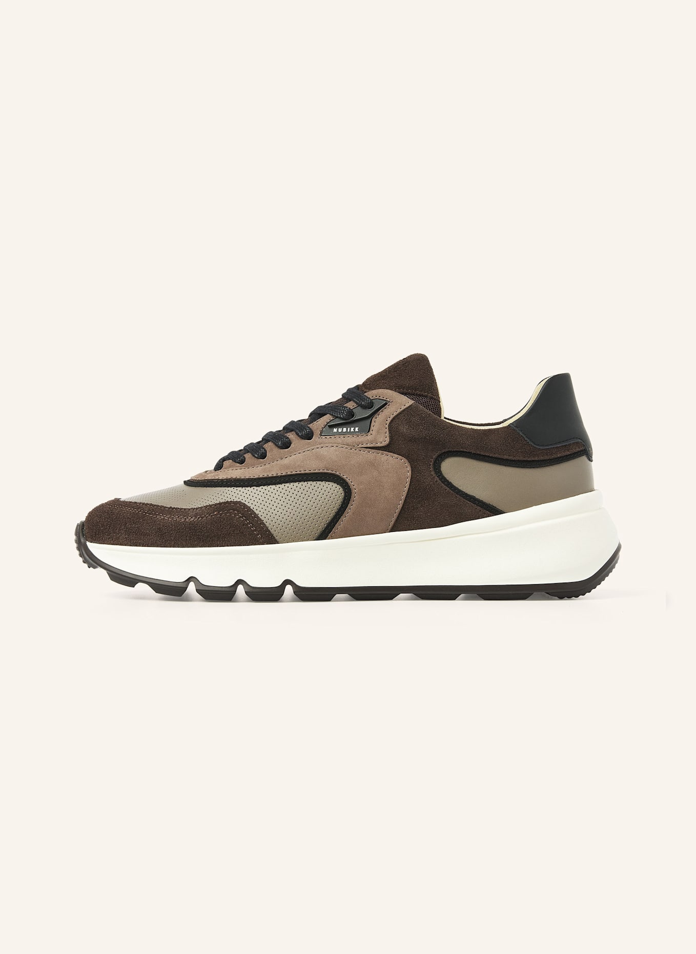 NUBIKK Sneaker LUCA NOA: DUNKELBRAUN