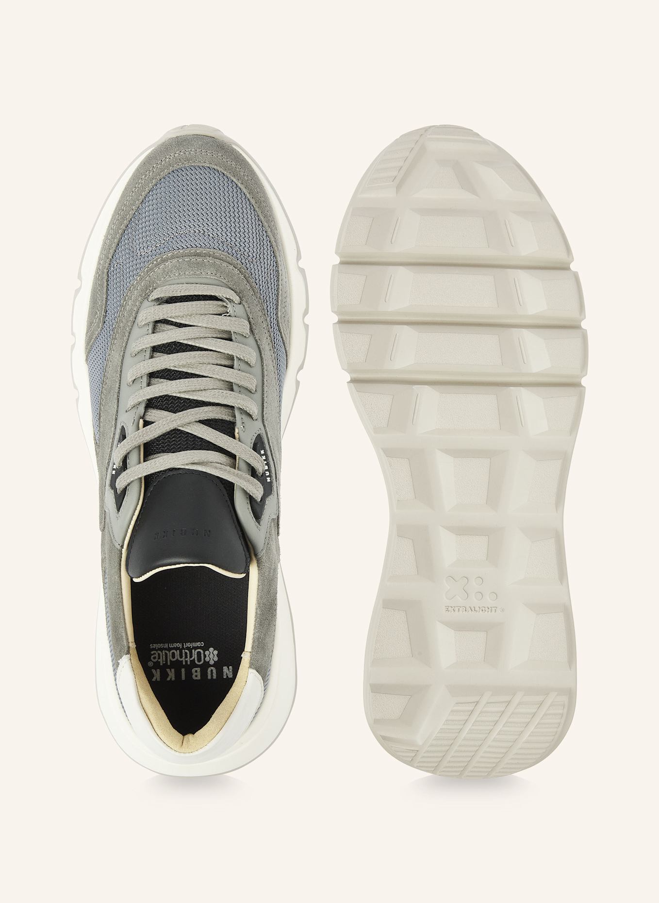 NUBIKK Sneaker LUCA NOA: GRAU