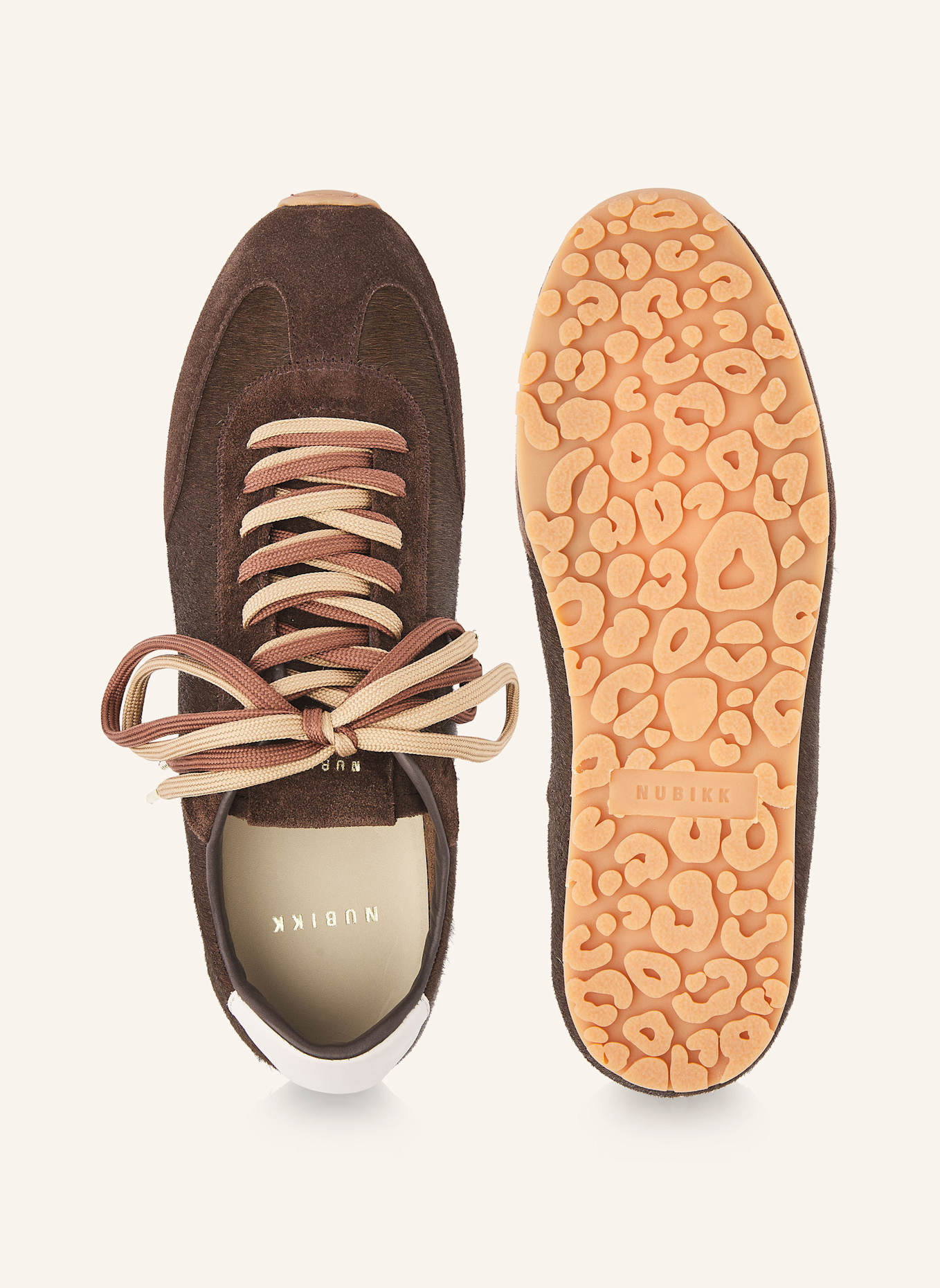 NUBIKK Sneaker BILLY LOU: DUNKELBRAUN