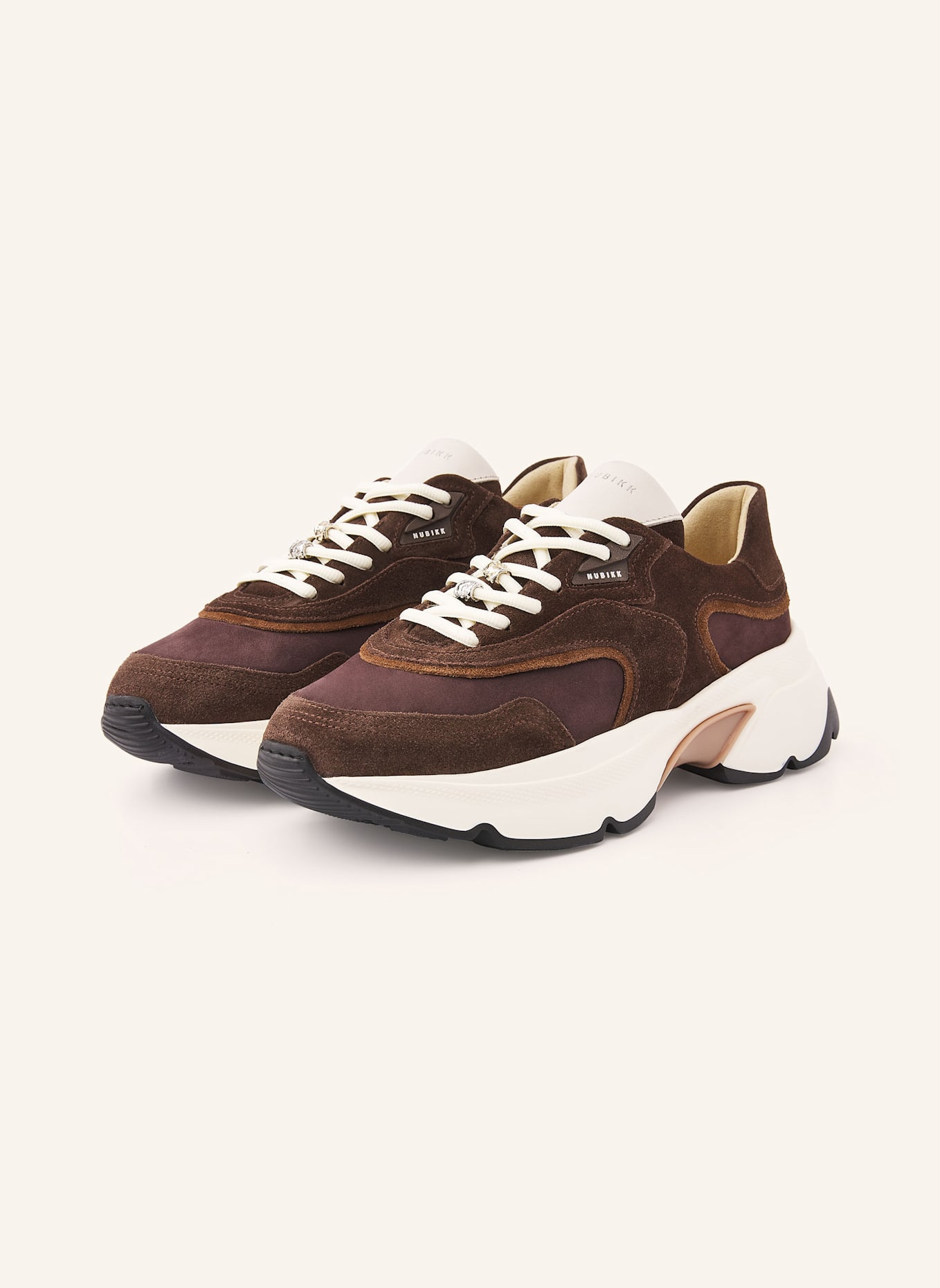 NUBIKK Sneaker ROSS ZAY: DUNKELBRAUN