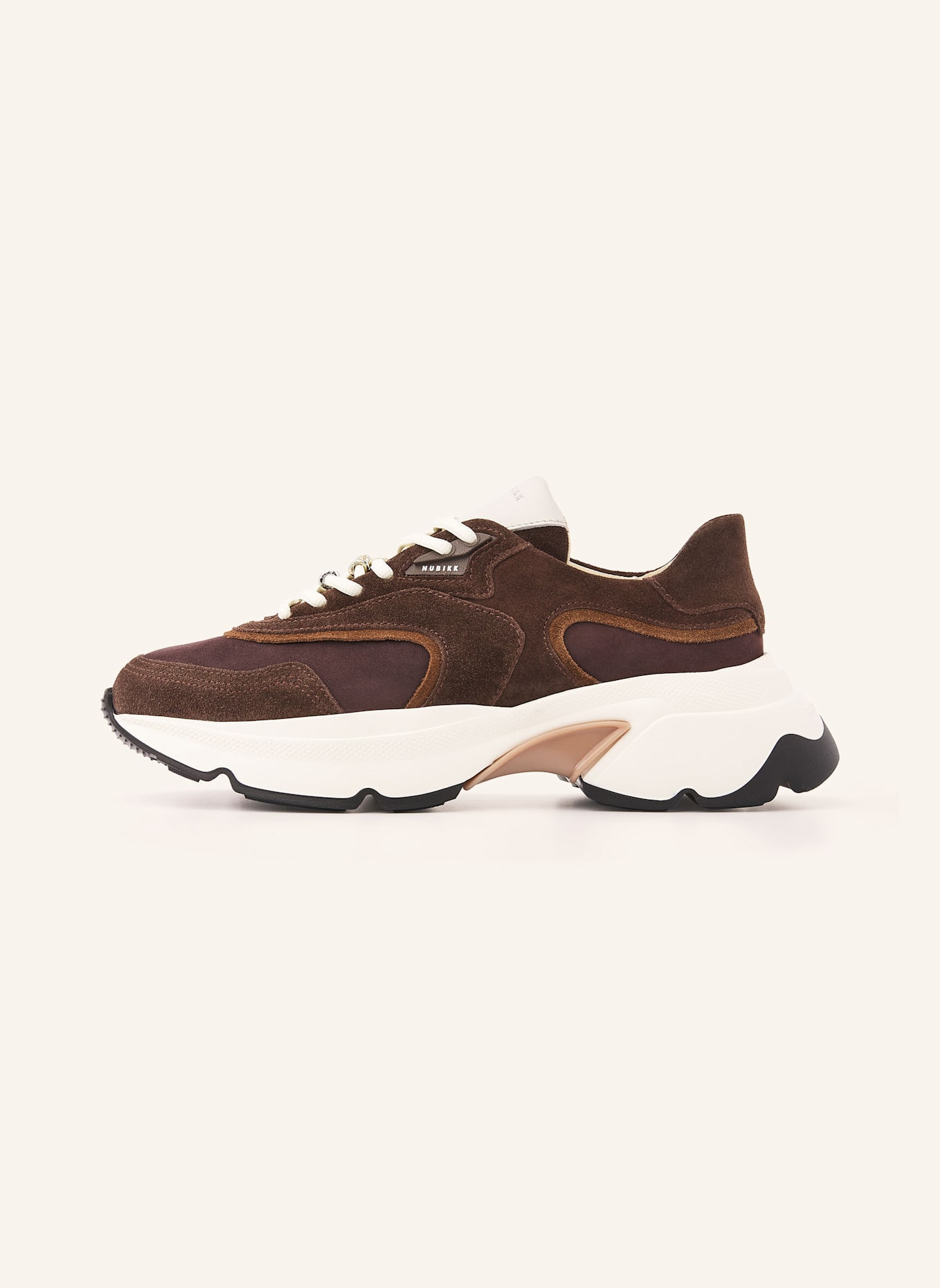 NUBIKK Sneaker ROSS ZAY: DUNKELBRAUN