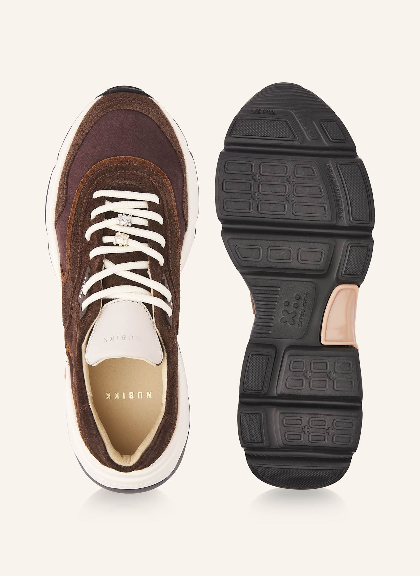 NUBIKK Sneaker ROSS ZAY: DUNKELBRAUN