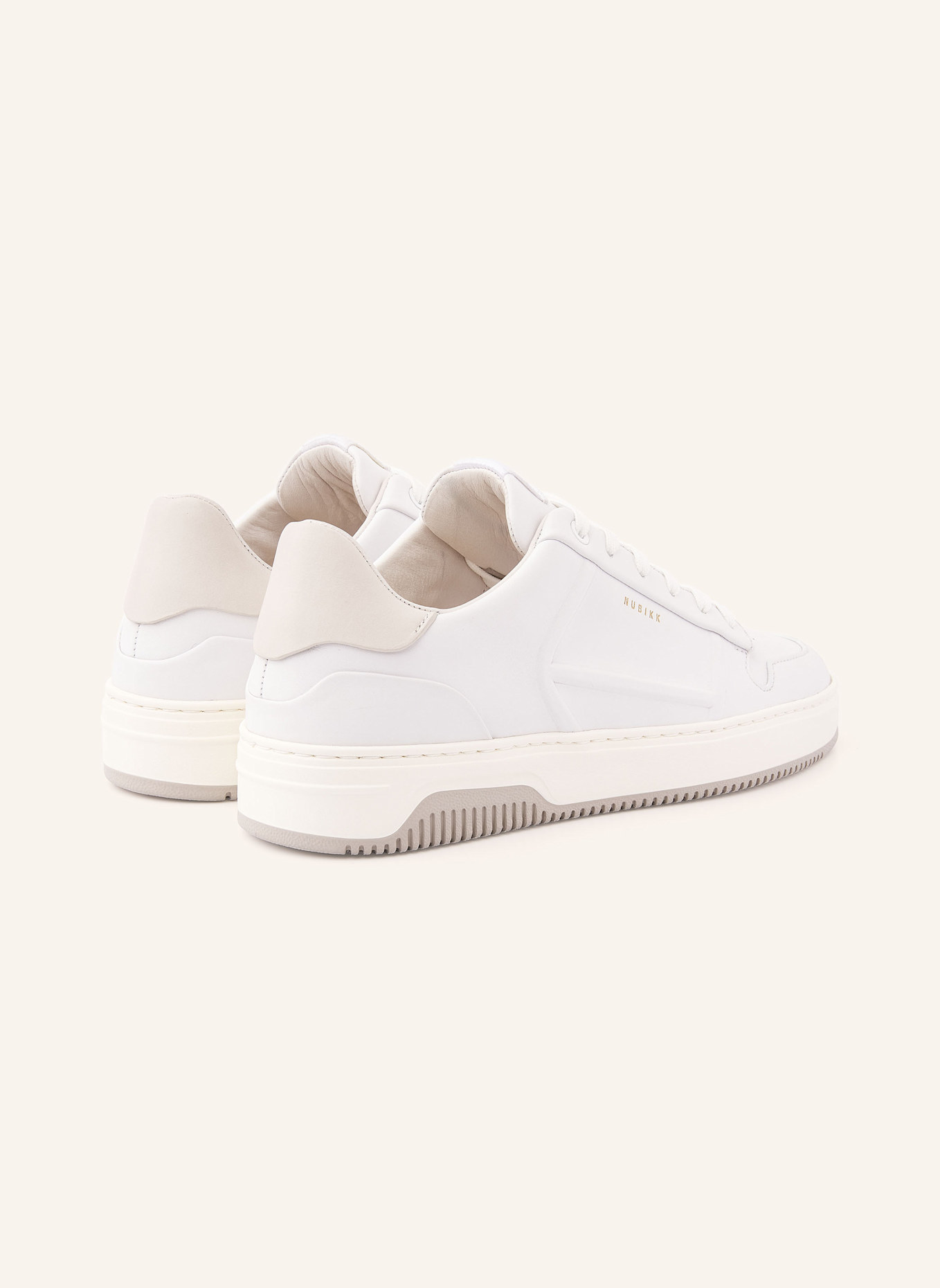 NUBIKK Sneaker BASKET COLE: WEISS/ BEIGE