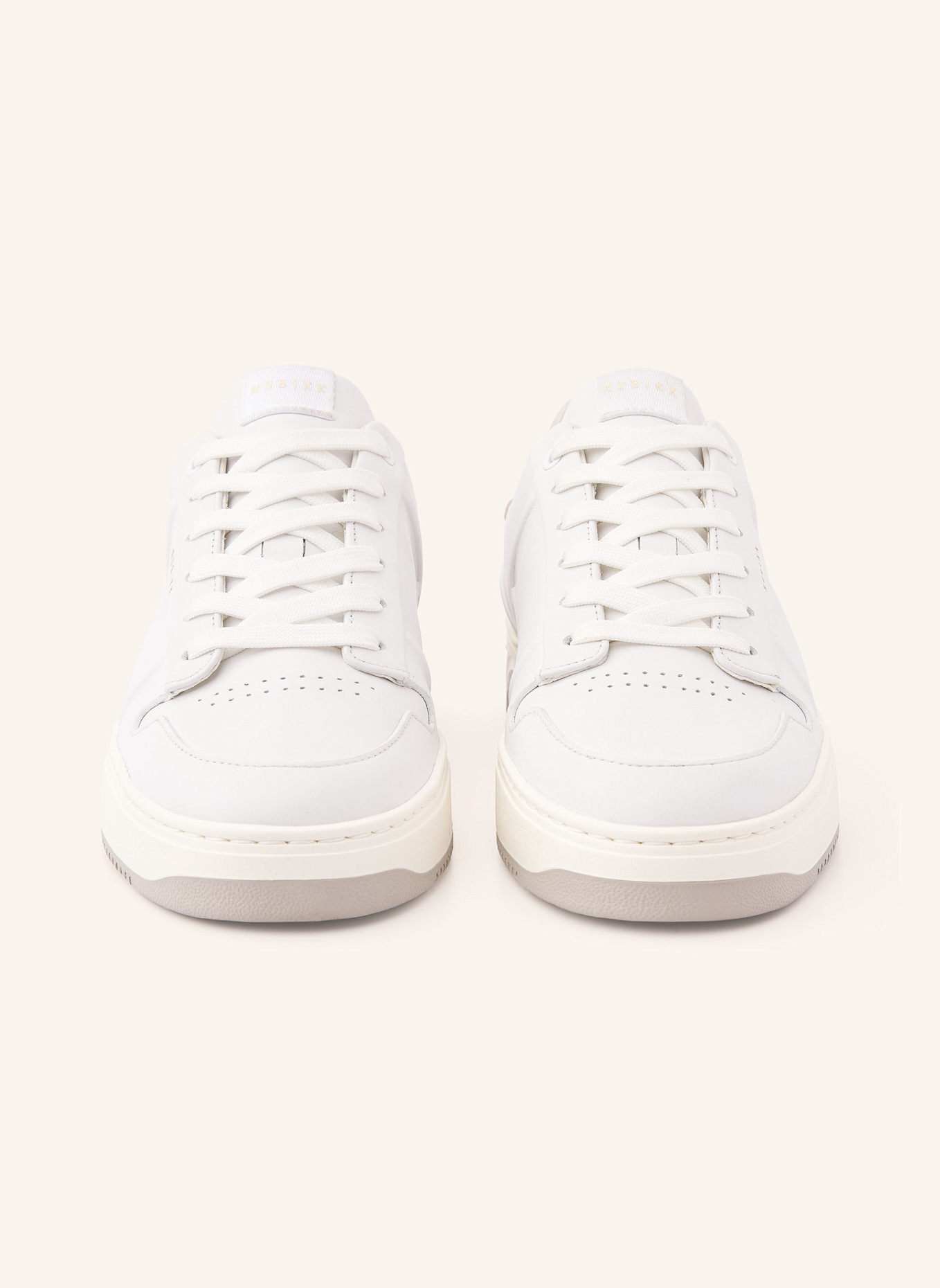 NUBIKK Sneaker BASKET COLE: WEISS/ BEIGE