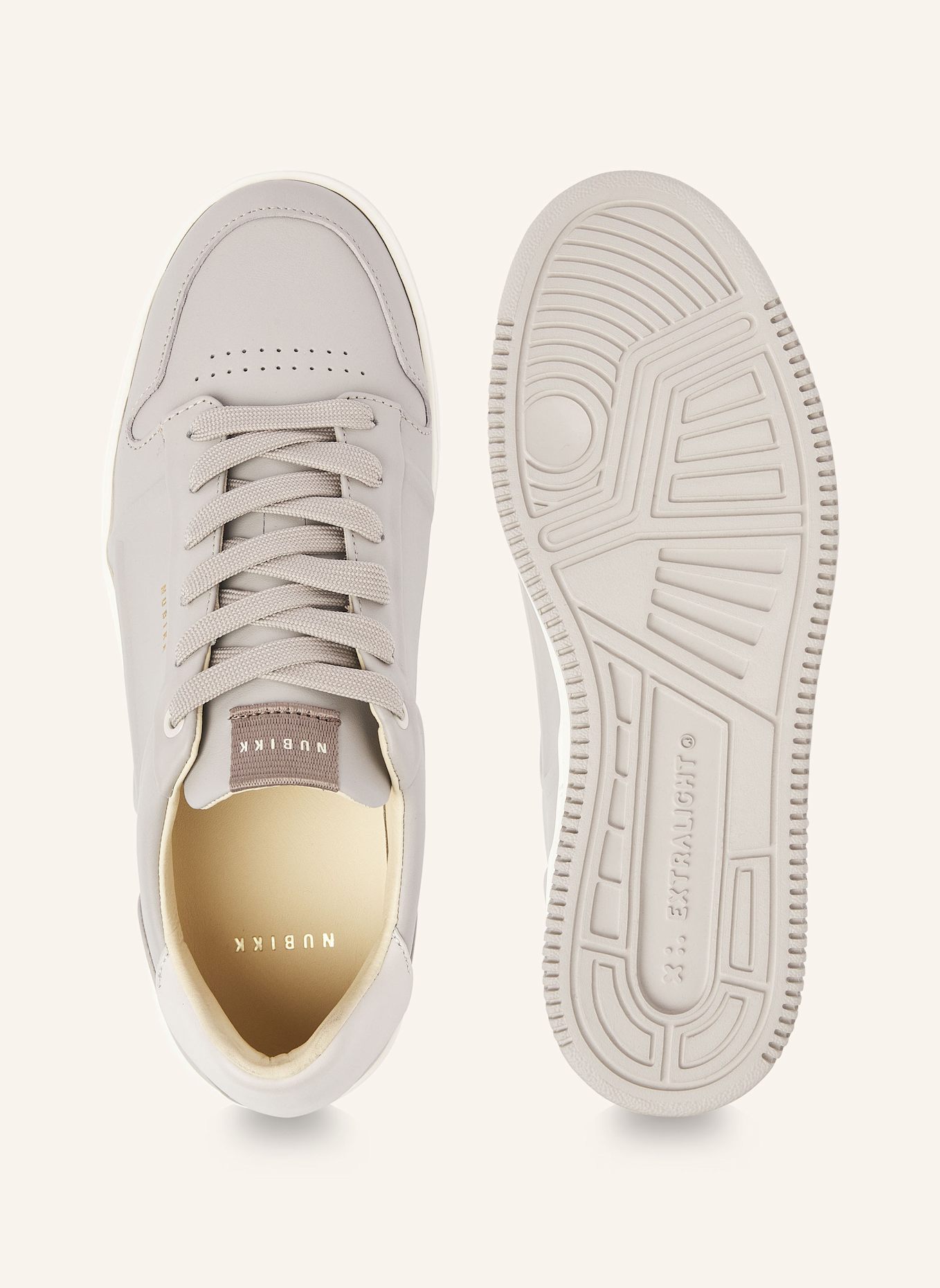 NUBIKK Sneaker BASKET COLE: HELLGRAU/ BEIGE