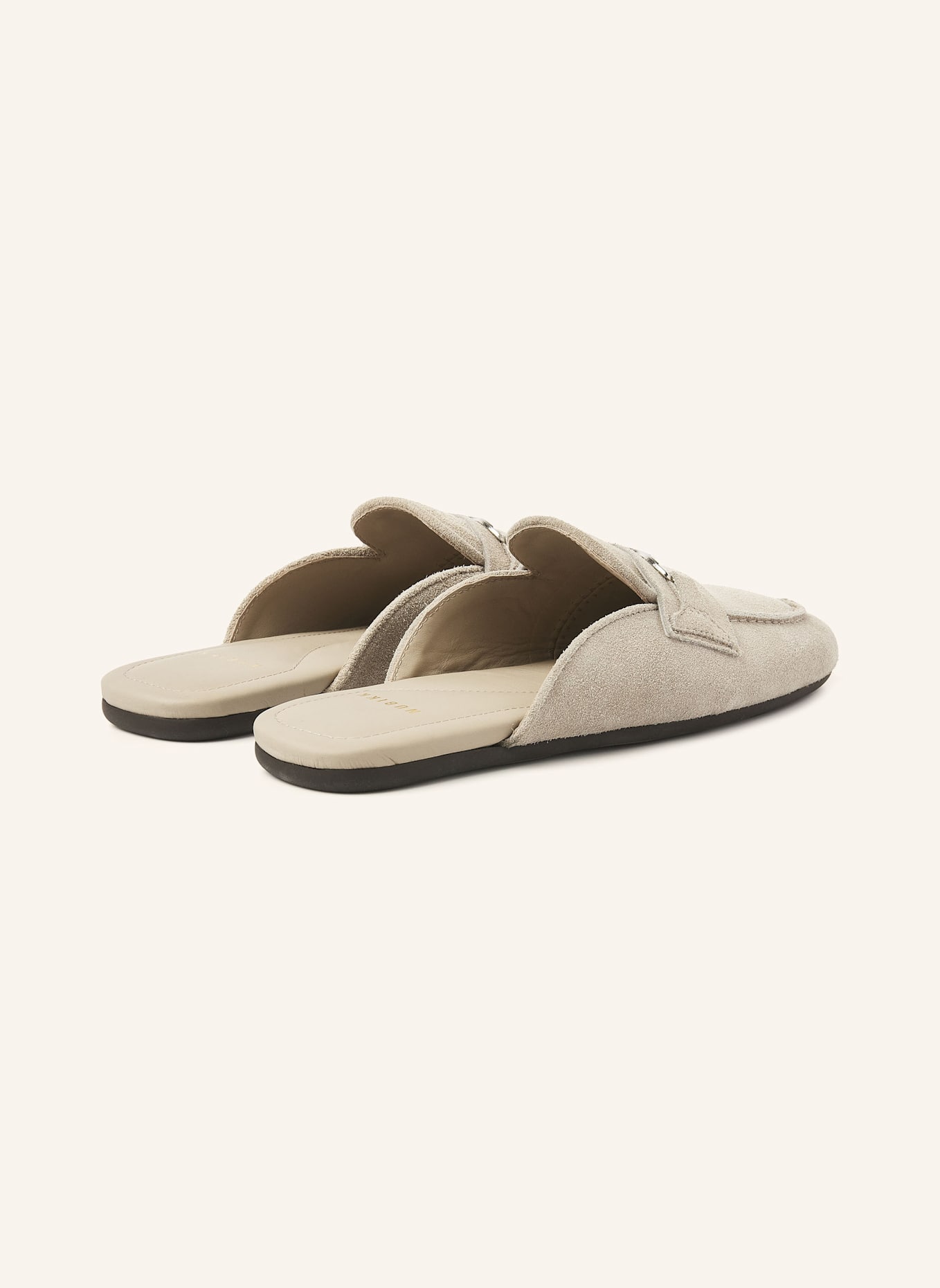 NUBIKK Slipper JOAN MULE: GRAU