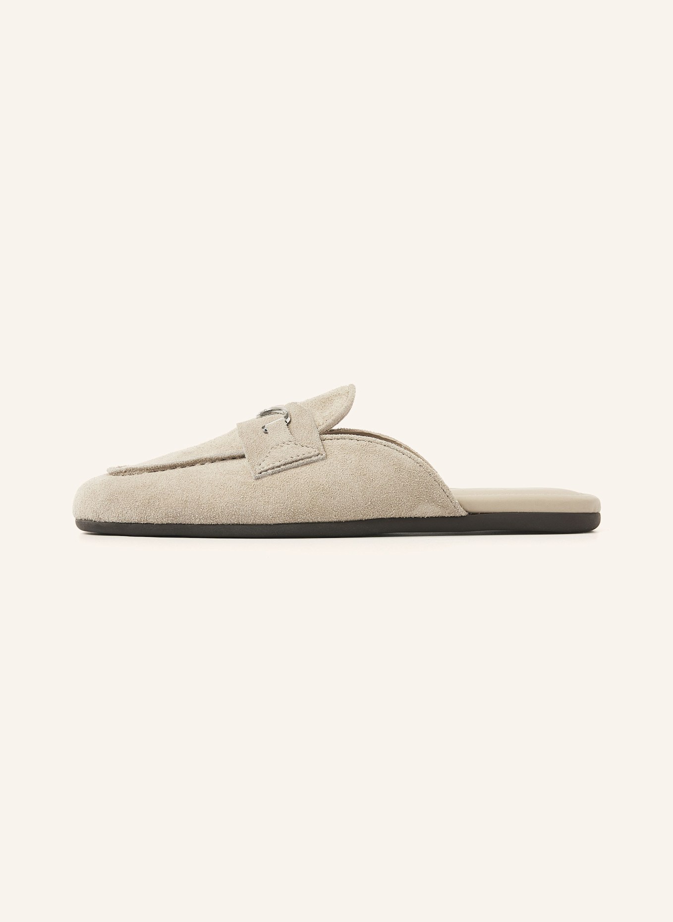NUBIKK Slipper JOAN MULE: GRAU