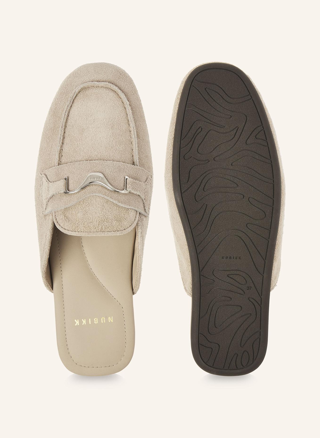 NUBIKK Slipper JOAN MULE: GRAU