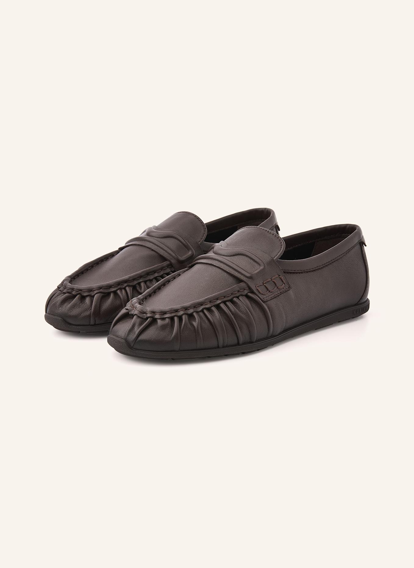 NUBIKK Slipper RILEY: DUNKELBRAUN