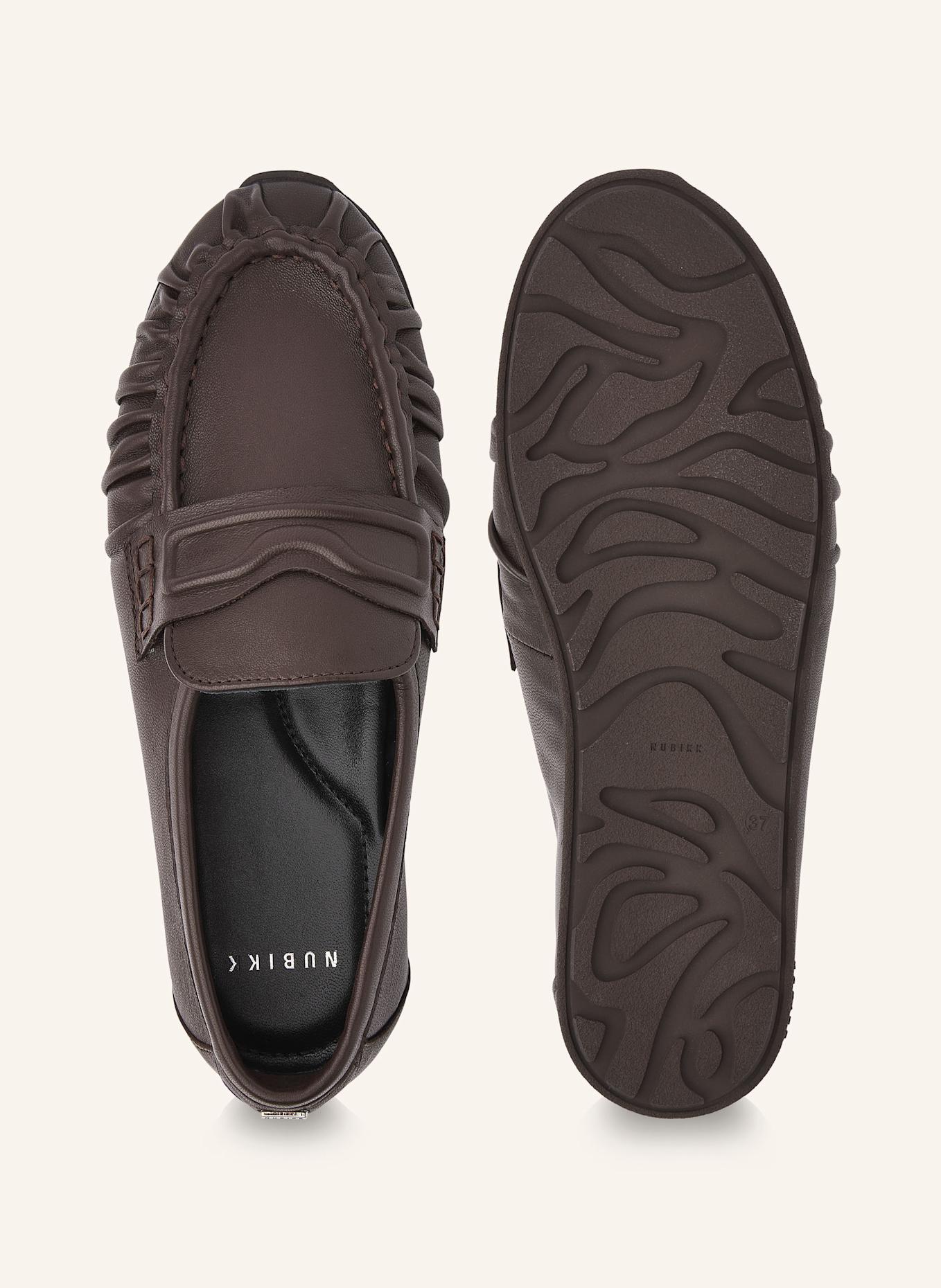 NUBIKK Slipper RILEY: DUNKELBRAUN