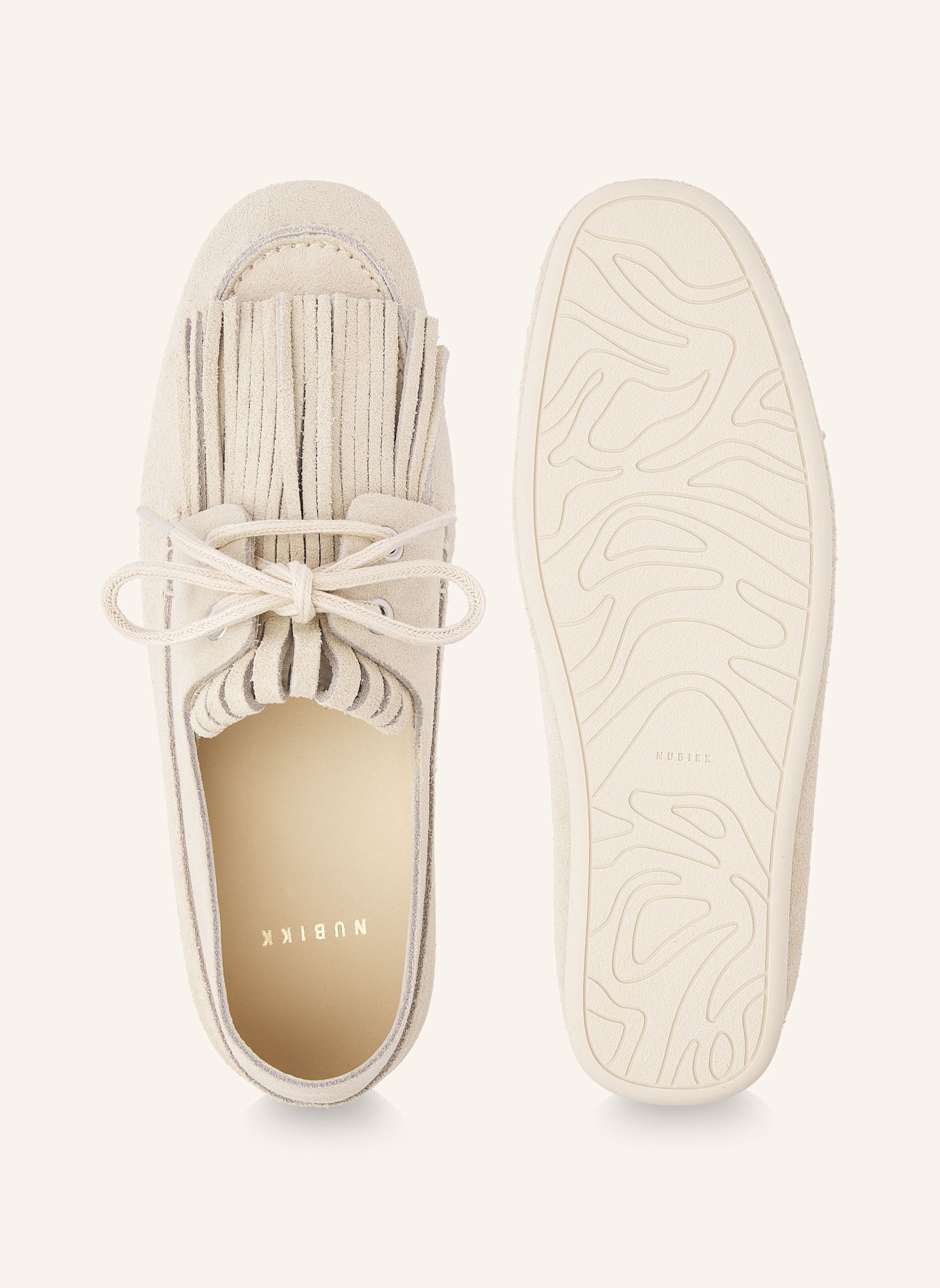 NUBIKK Slipper JOAN MACAW: ECRU