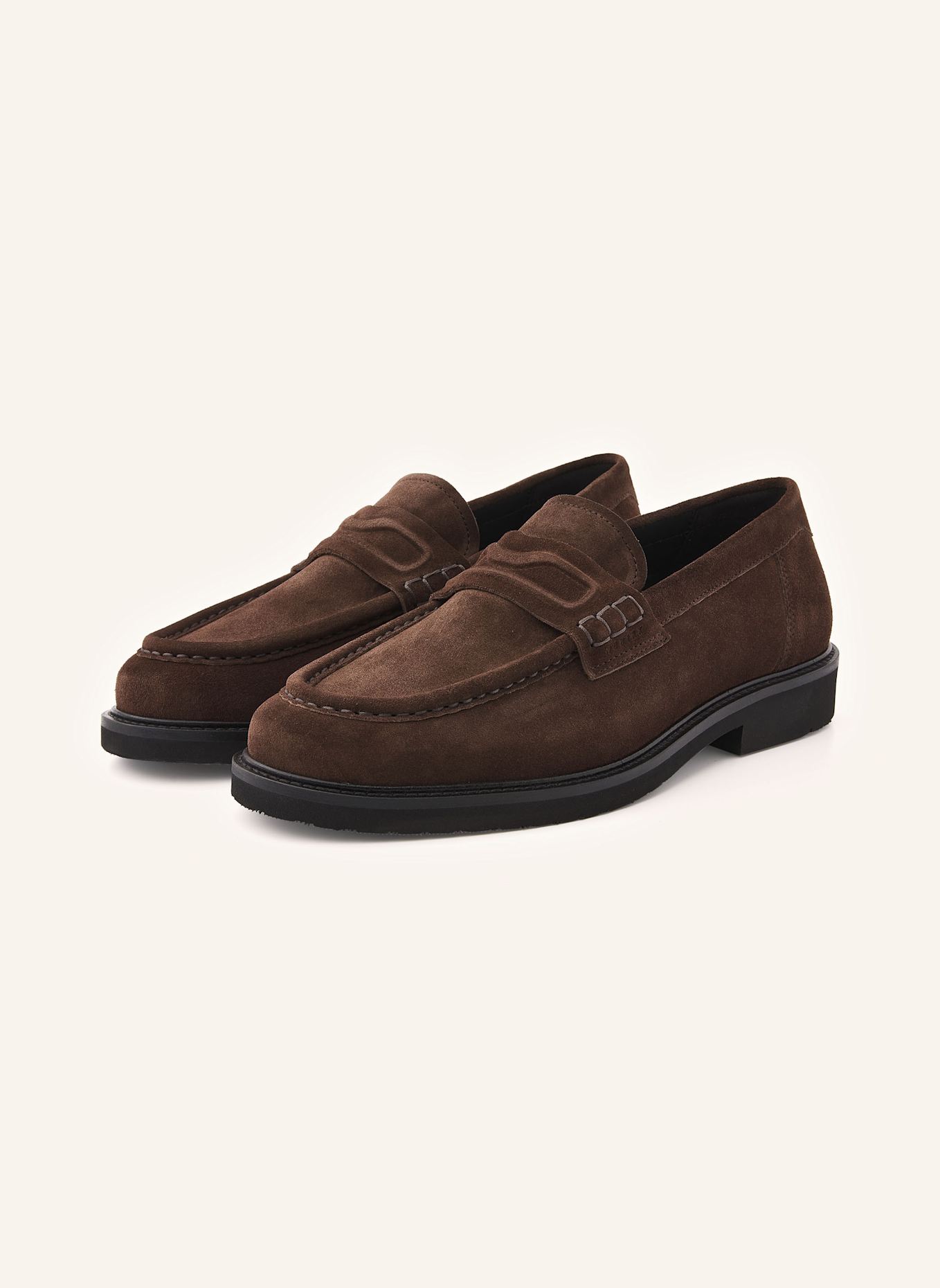 NUBIKK Slipper JONES GATSBY: DUNKELBRAUN